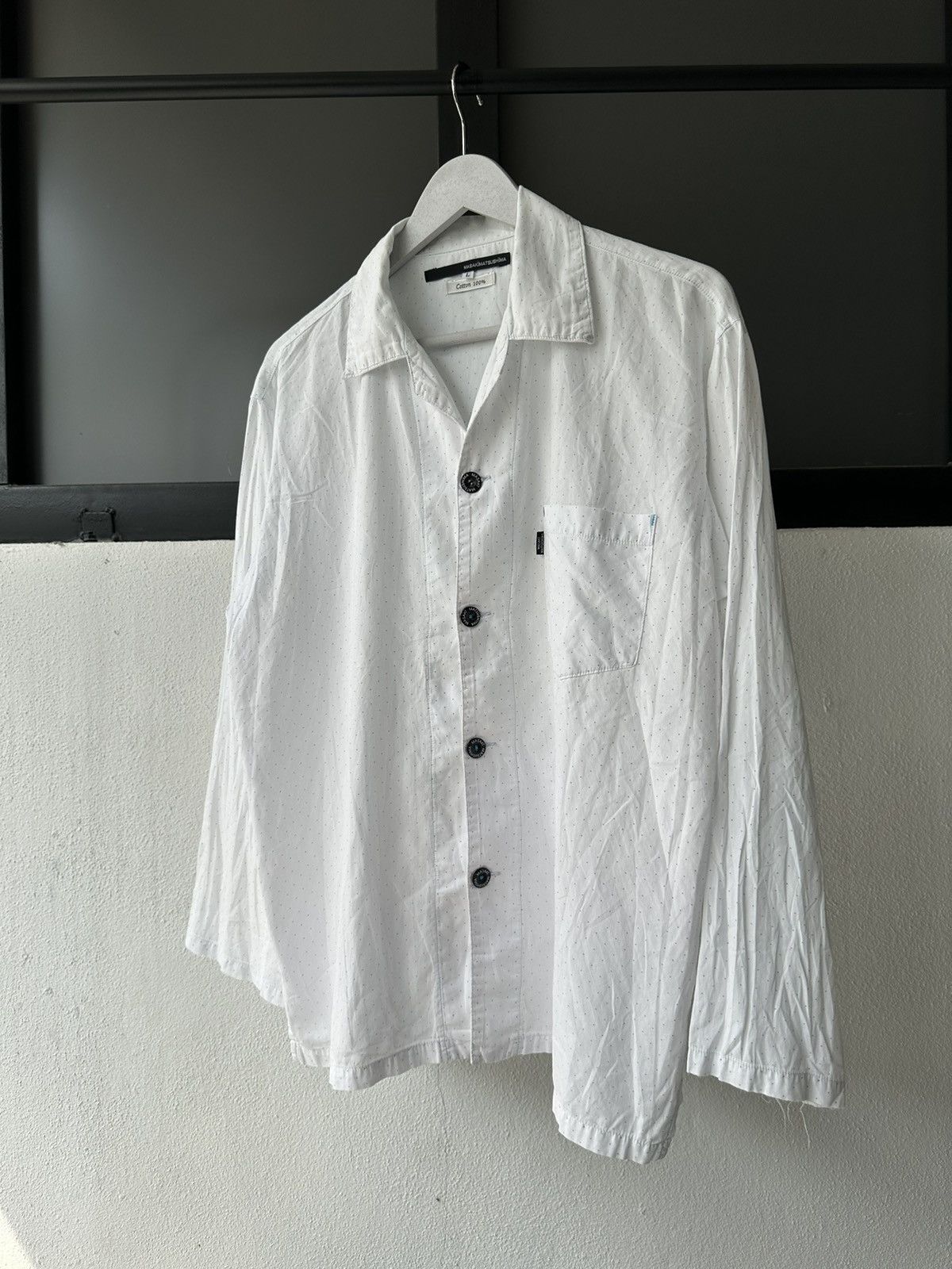 Masaki Matsushima 2000s Masaki Matsushima open collar shirt Size US L / EU 52-54 / 3 - 2 Thumbnail