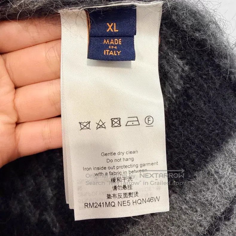 Louis Vuitton Louis Vuitton Classic black and white color scheme sweater Size US XL / EU 56 / 4 - 4 Thumbnail