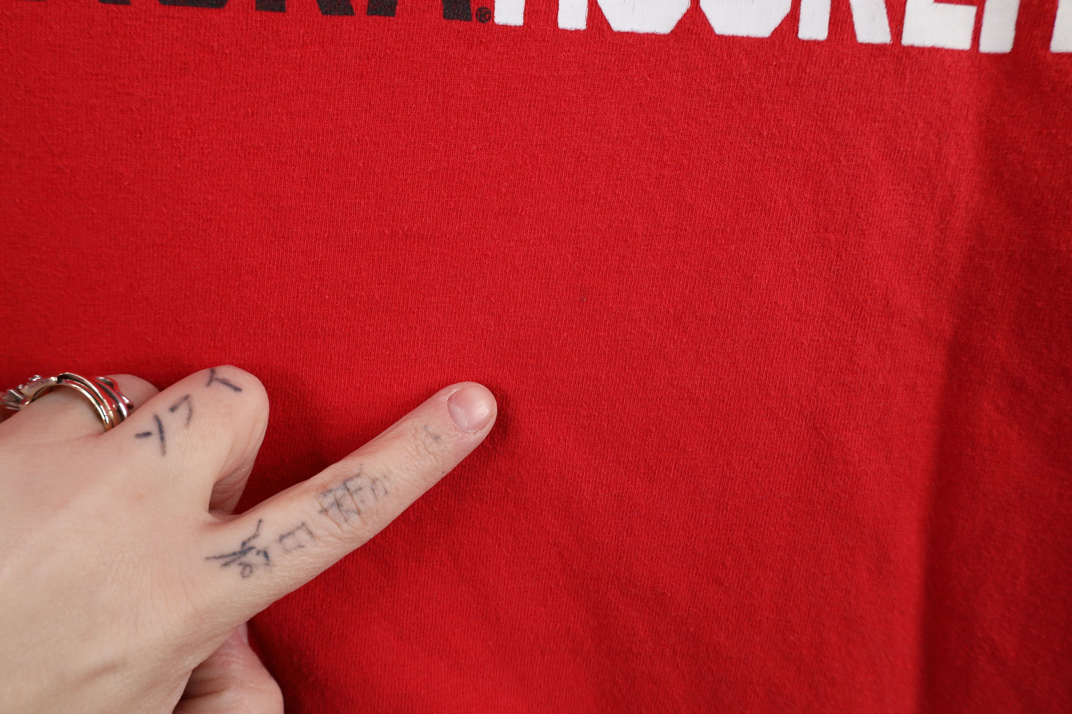 Champion × Vintage Vintage Champion University of Nebraska T-Shirt Red Size US M / EU 48-50 / 2 - 7 Thumbnail