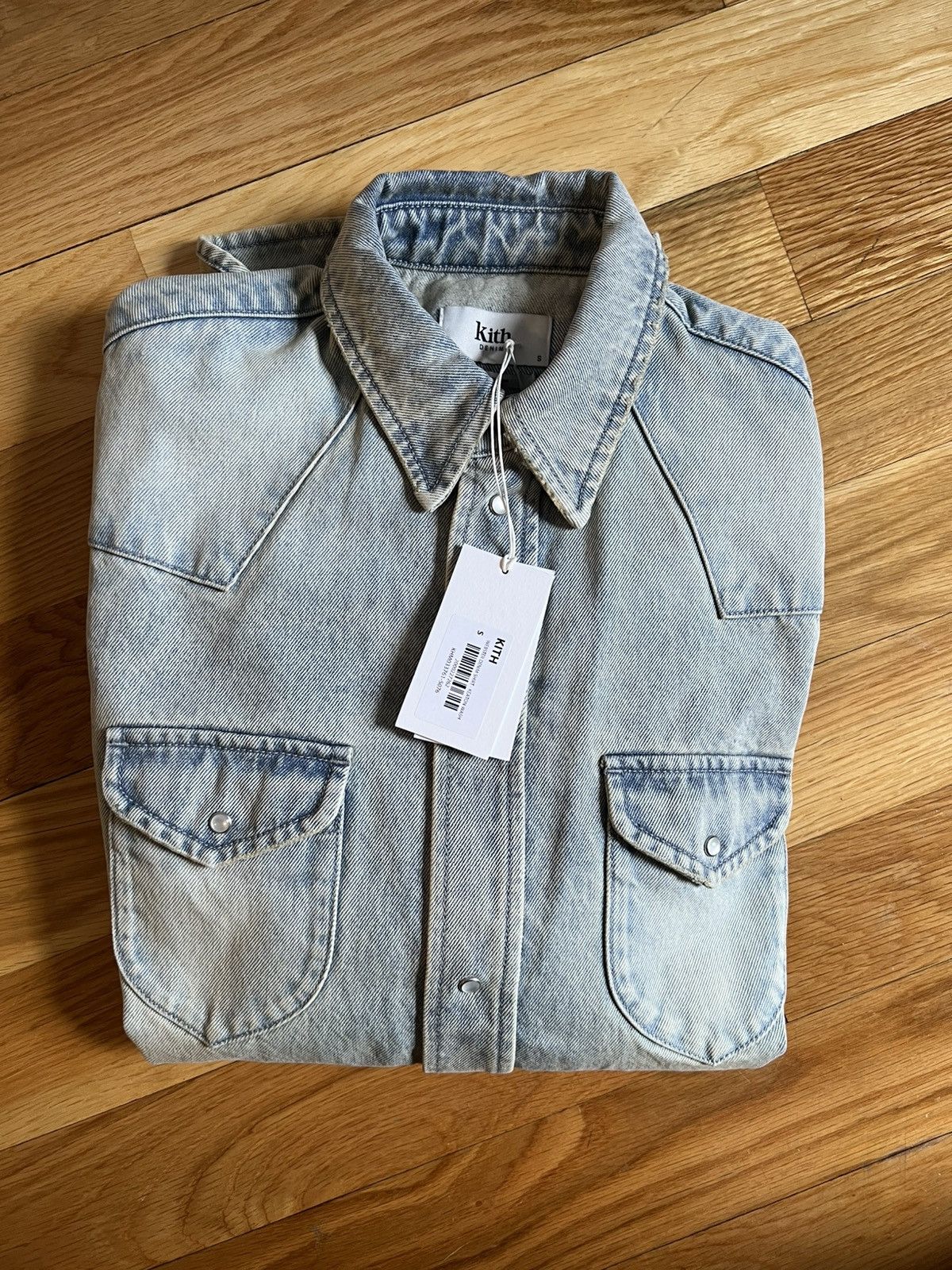 Kith Webster Denim Shirt - Keaton Wash Size US S / EU 44-46 / 1 - 5 Thumbnail