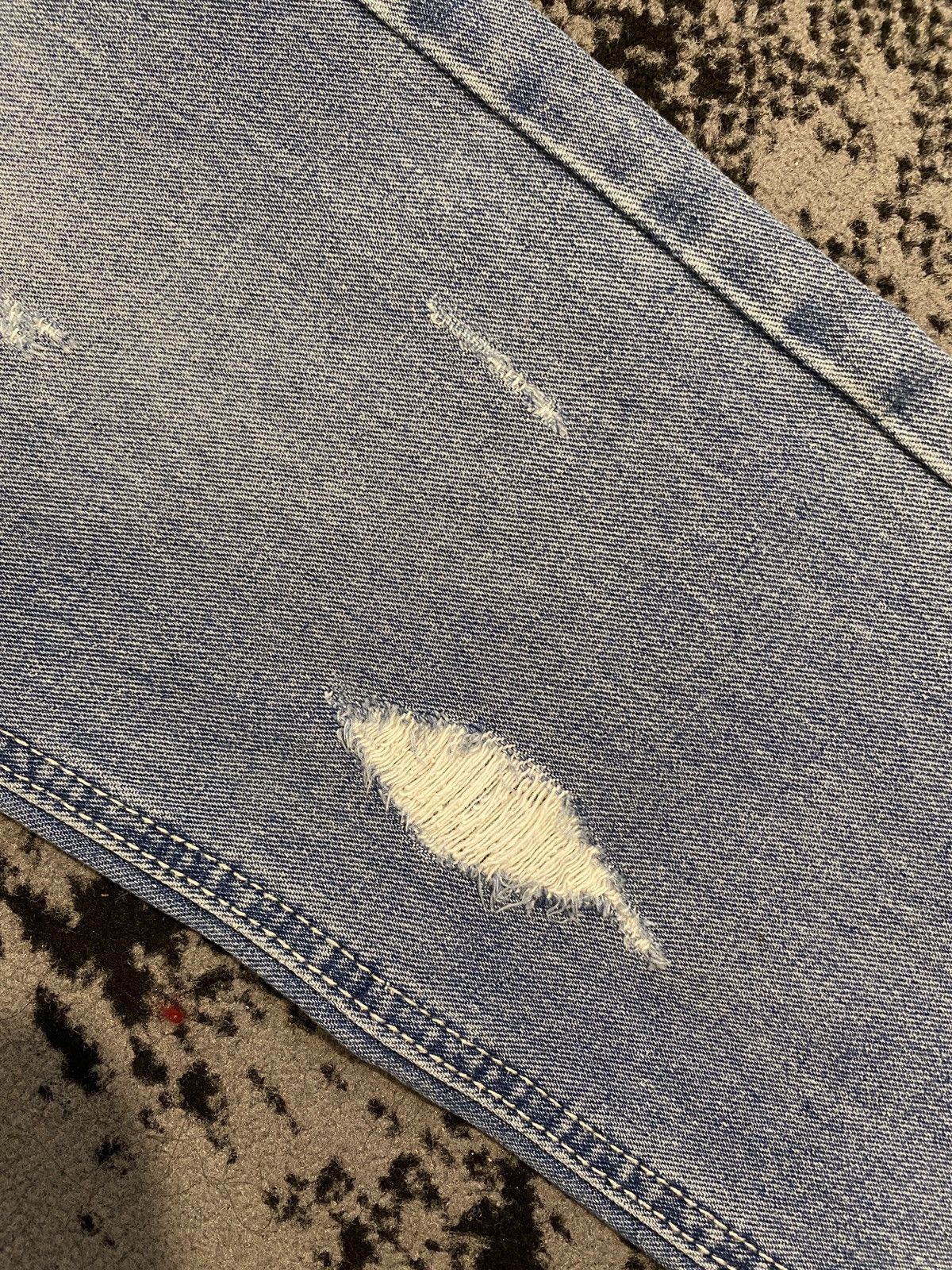Japanese Brand Kapital Distressed Ripped Faded Denim Japanese Brand Size US 29 - 7 Thumbnail