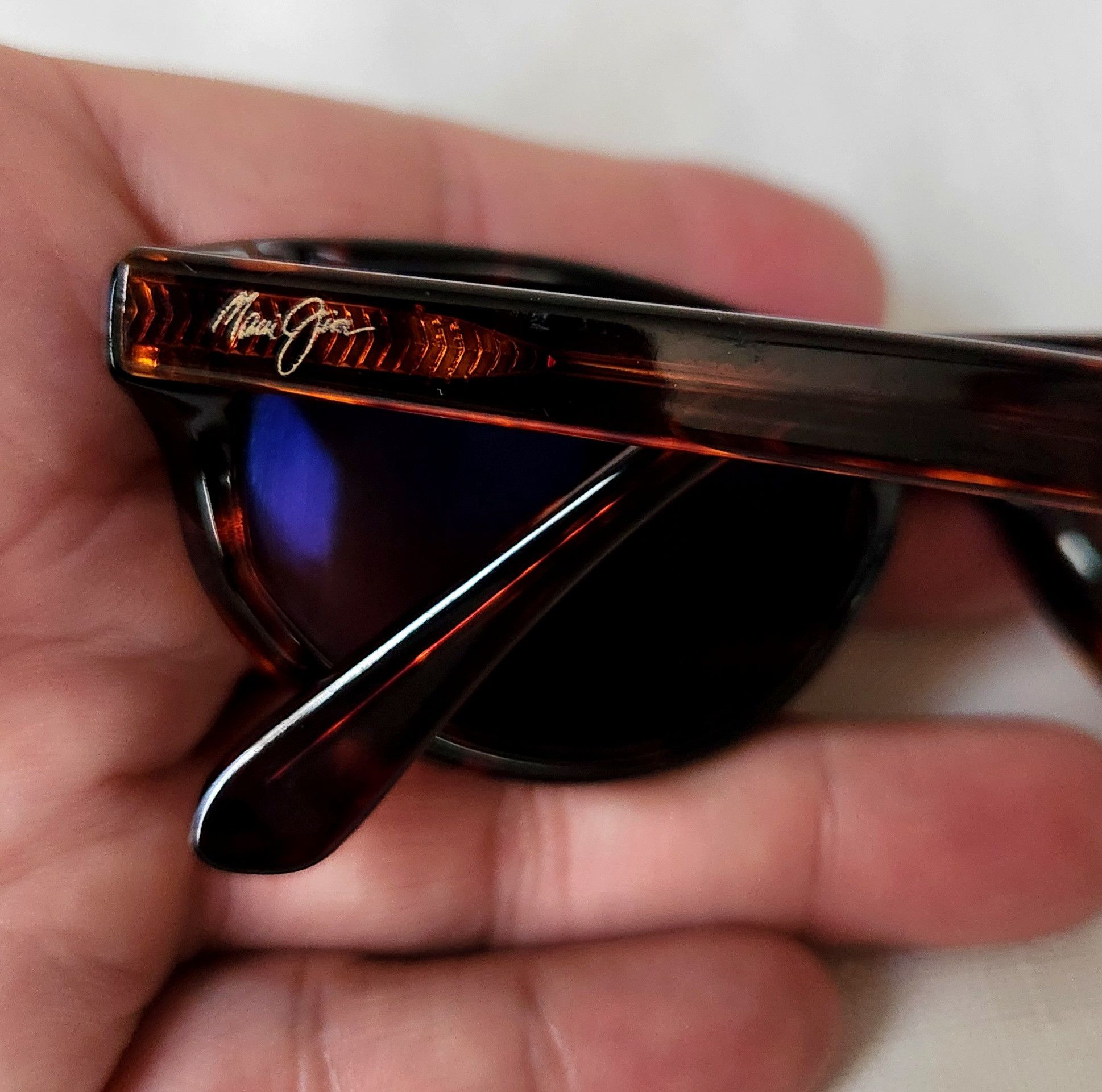 Maui Jim Maui Jim vintage North Shore MJ-158-10 Tortoise Brown Size ONE SIZE - 9 Thumbnail