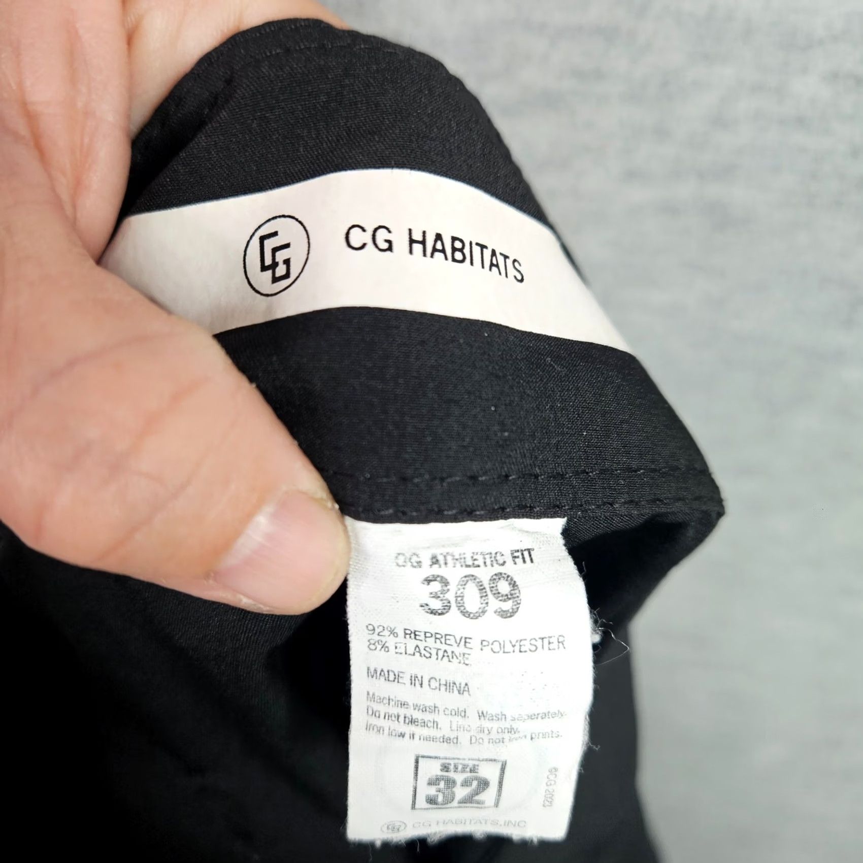 Habitat CG Habitats Men’s Black Athletic Short Size 32 Size US 32 / EU 48 - 7 Thumbnail