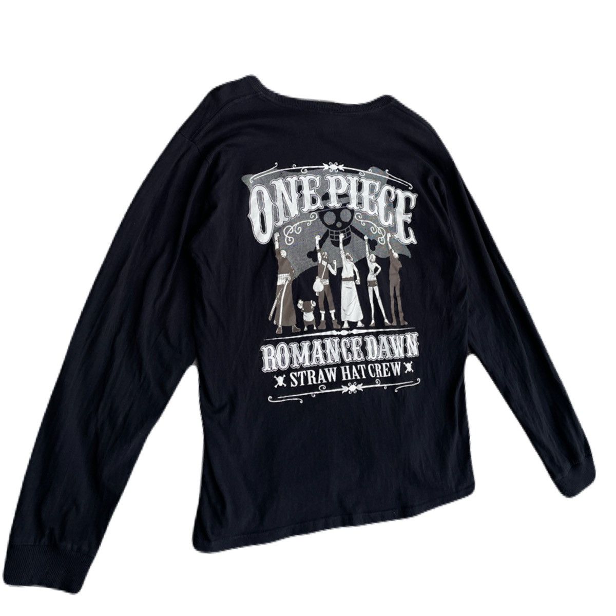 If Six Was Nine 2000s Japanese archive ONEPIECE Anime Long Sleeve Tee Y2K Size US L / EU 52-54 / 3 - 3 Thumbnail