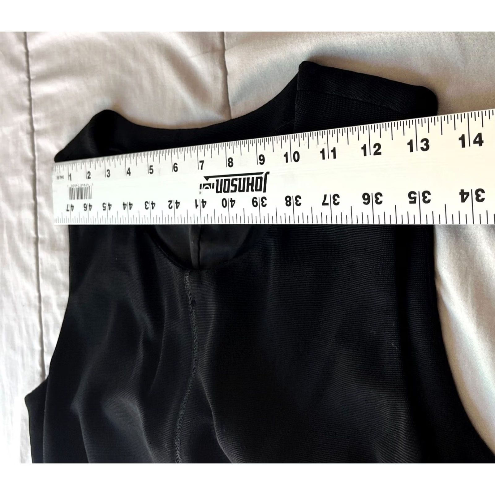 Peserico Peserico Womens Mini A-Line Dress Sleeveless Black Size 6 Italy Chic Classic A-line Dress Womens Size M / US 6-8 / IT 42-44 - 7 Thumbnail