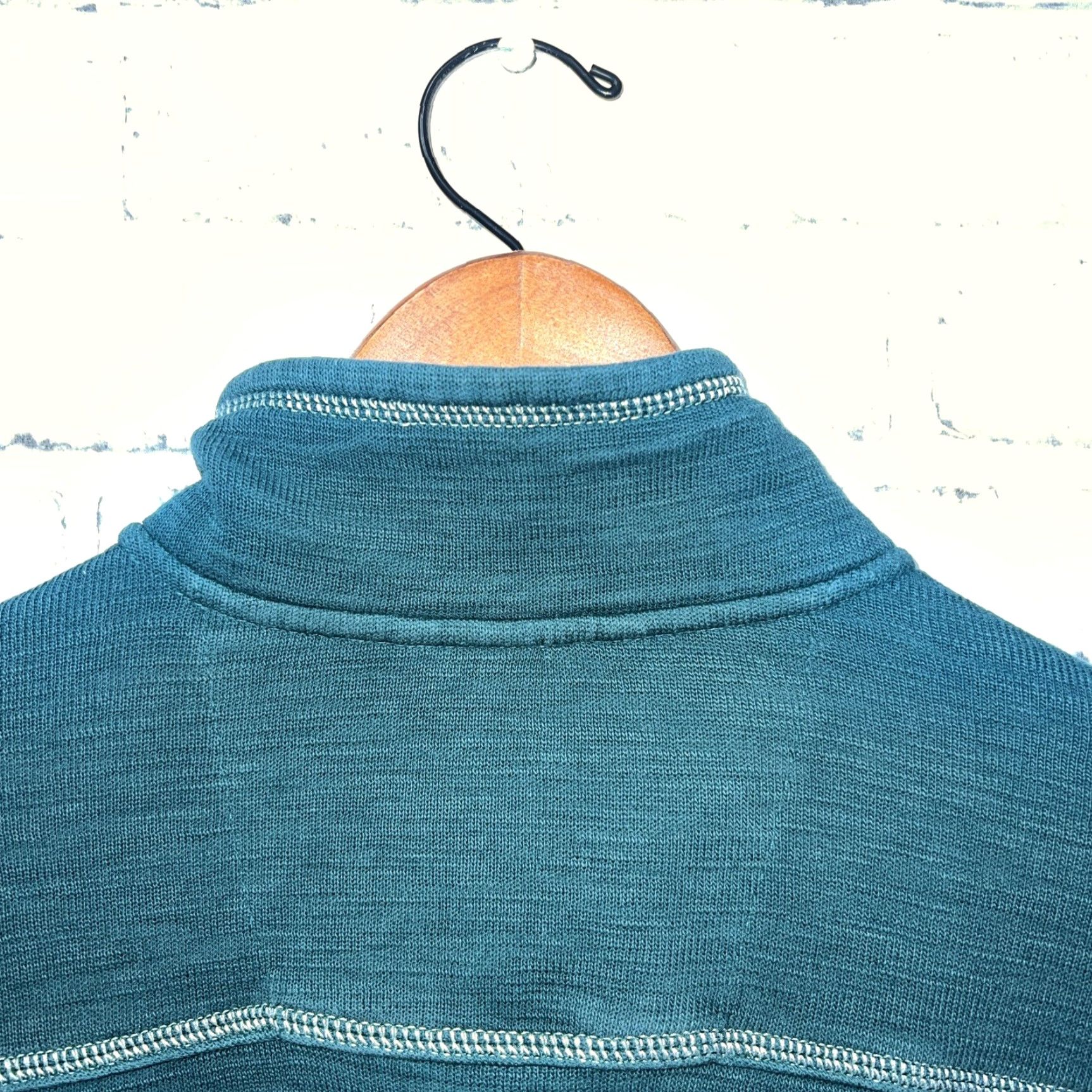 Tommy Bahama VINTAGE Tommy Bahama Blue Half Zip Pullover Mens M Sweater Pullover Blue M Mens Size US M / EU 48-50 / 2 - 5 Thumbnail