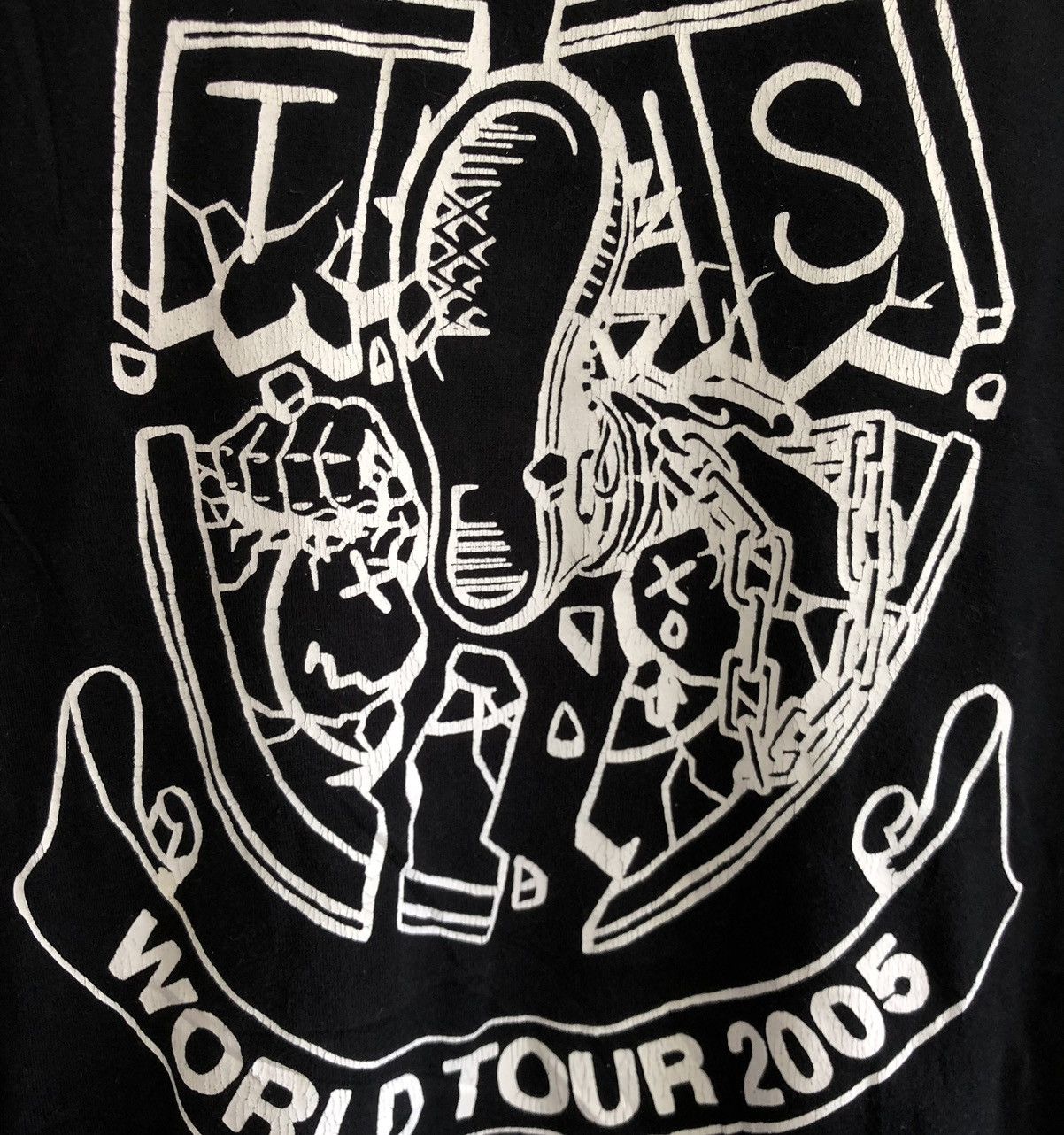 Japanese Brand × Number (N)ine × Vintage VINTAGE NUMBERNINE WORLD TOUR 2005 TEE Size US L / EU 52-54 / 3 - 3 Thumbnail