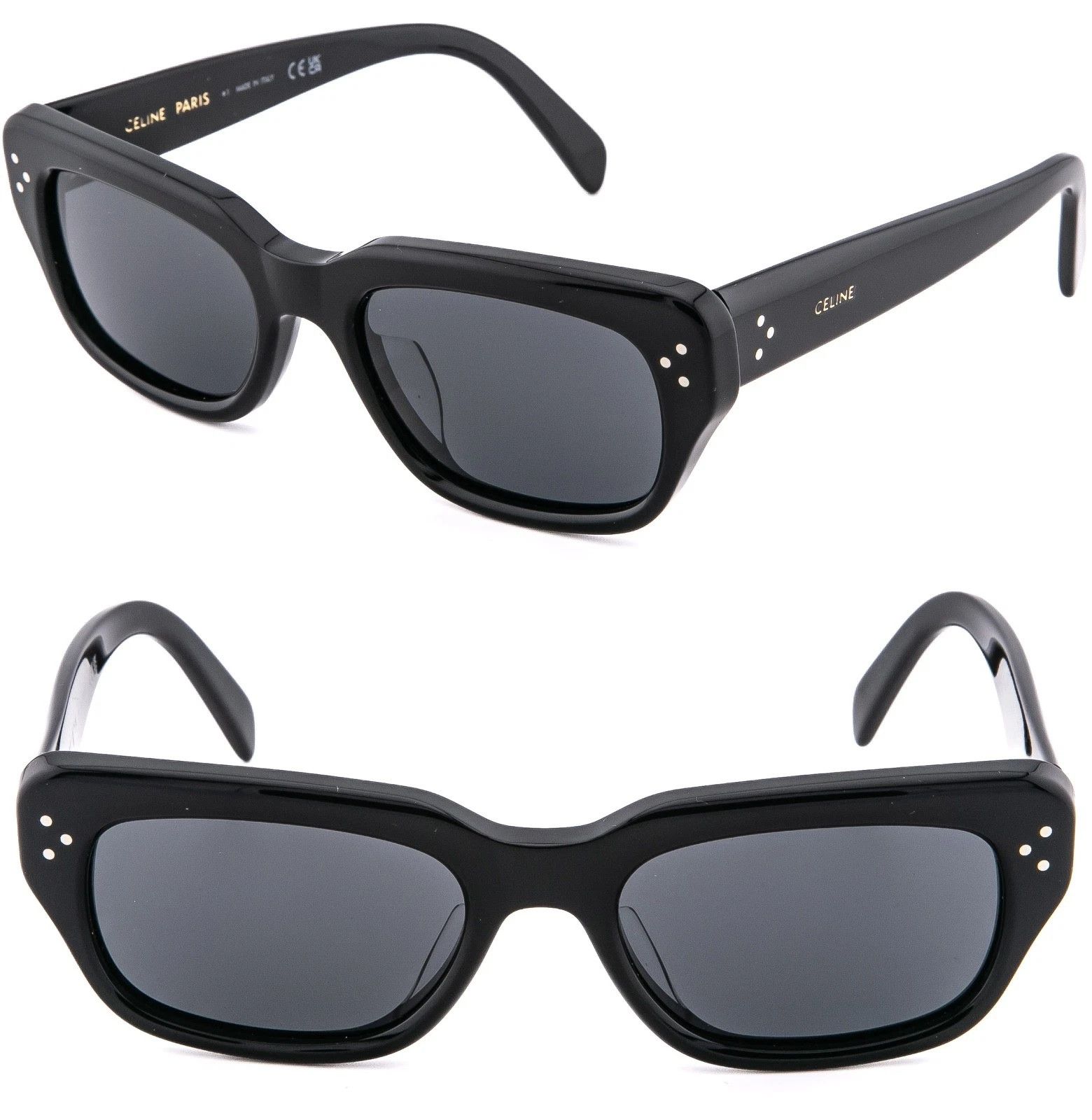 Celine CELINE 40267 CL40267U BOLD 3 Dots Black Sunglasses 01A Size ONE SIZE - 1 Thumbnail