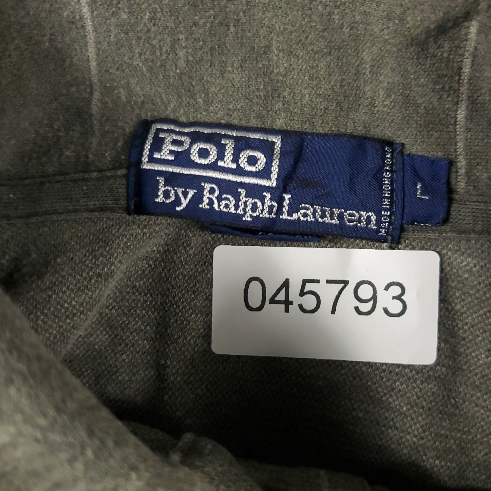 Ralph Lauren Ralph Lauren Polo Shirt Mens Large Gray Check Pony Casual Long Sleeve Shirt L Gray Polo Mens Size US L / EU 52-54 / 3 - 8 Thumbnail