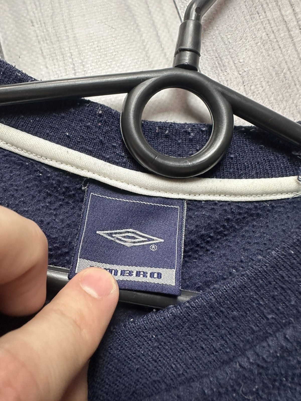 Umbro × Vintage Vintage Umbro fleece sweatshirt big logo size L Size US L / EU 52-54 / 3 - 7 Thumbnail