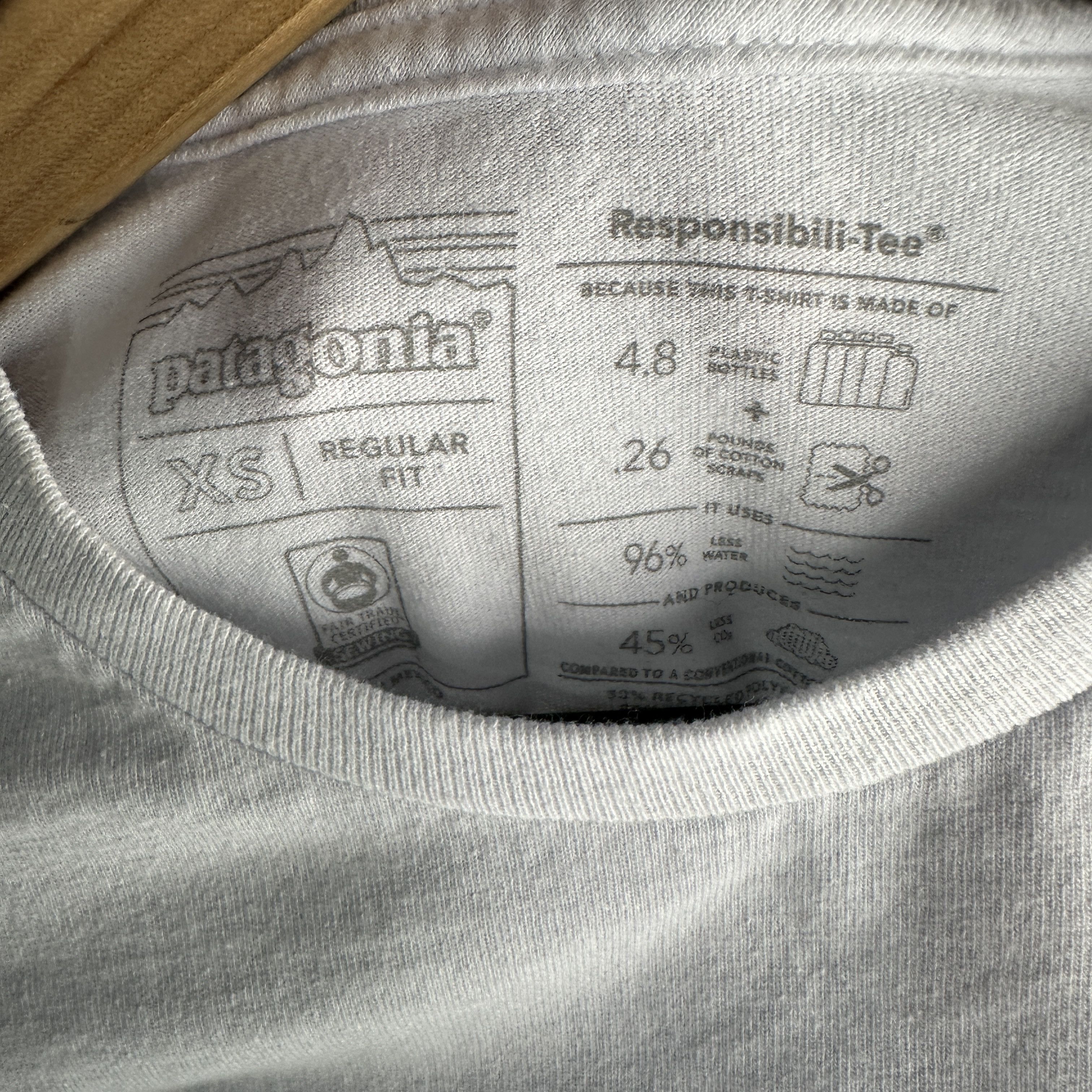 Patagonia Patagonia Responsibili-tee Men’s T-Shirt Long Sleeve P-6 Size US XS / EU 42 / 0 - 8 Thumbnail