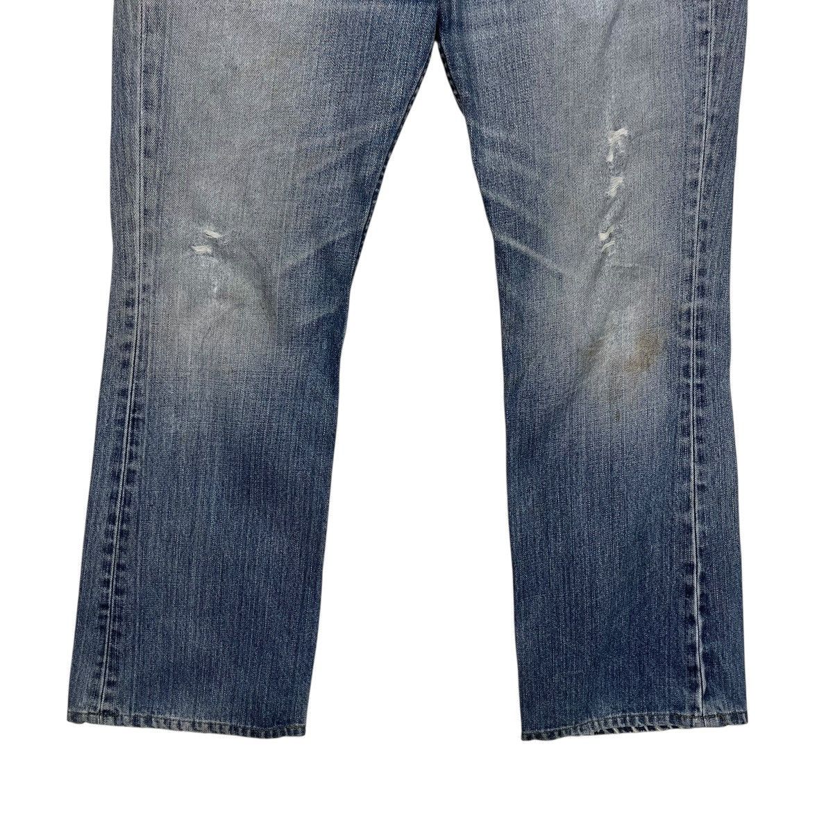 Levi's Vintage Levis Disressed Flare Denim Jeans Size US 30 / EU 46 - 3 Thumbnail