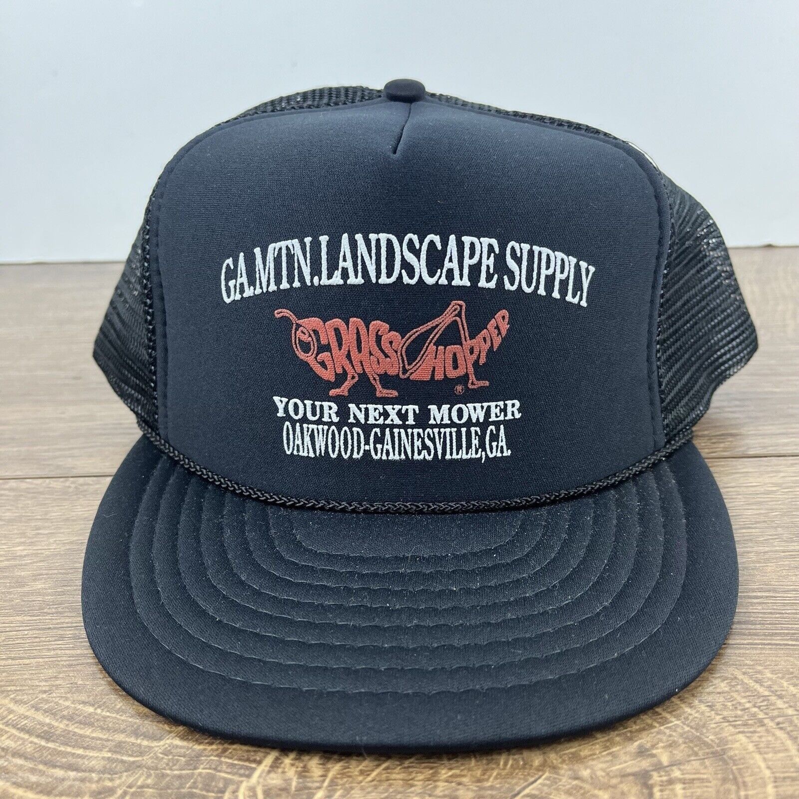 Other GA MTN Landscape Supply Snapback Hat Black Hat Adjustable Oa Size ONE SIZE - 3 Thumbnail