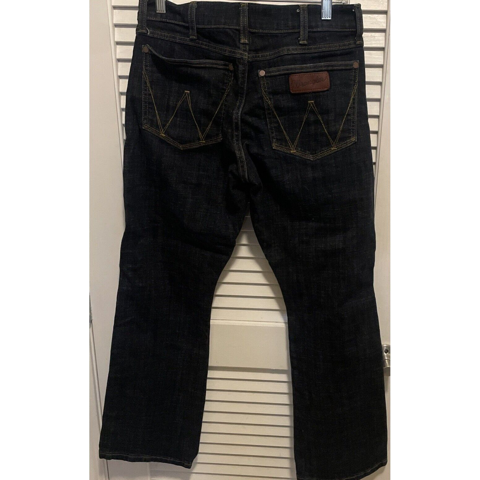 Wrangler Wrangler Retro Slim Boot Mens Blue Jeans 29x30 Cowboy Wester Size US 29 - 6 Thumbnail