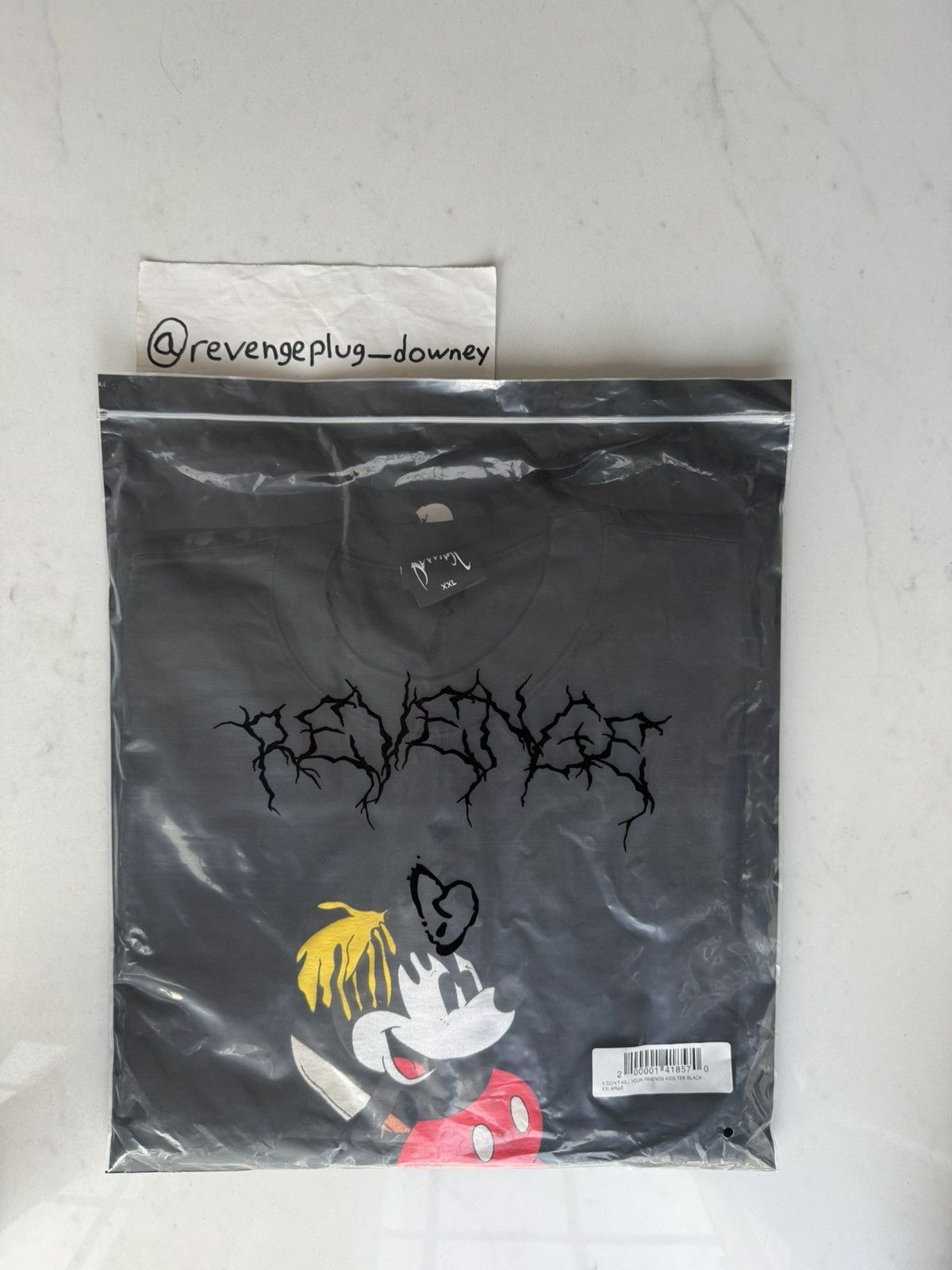 Revenge Revenge X Don’t Kill Your Friends Kids Tee Black Size US XXL / EU 58 / 5 - 1 Thumbnail