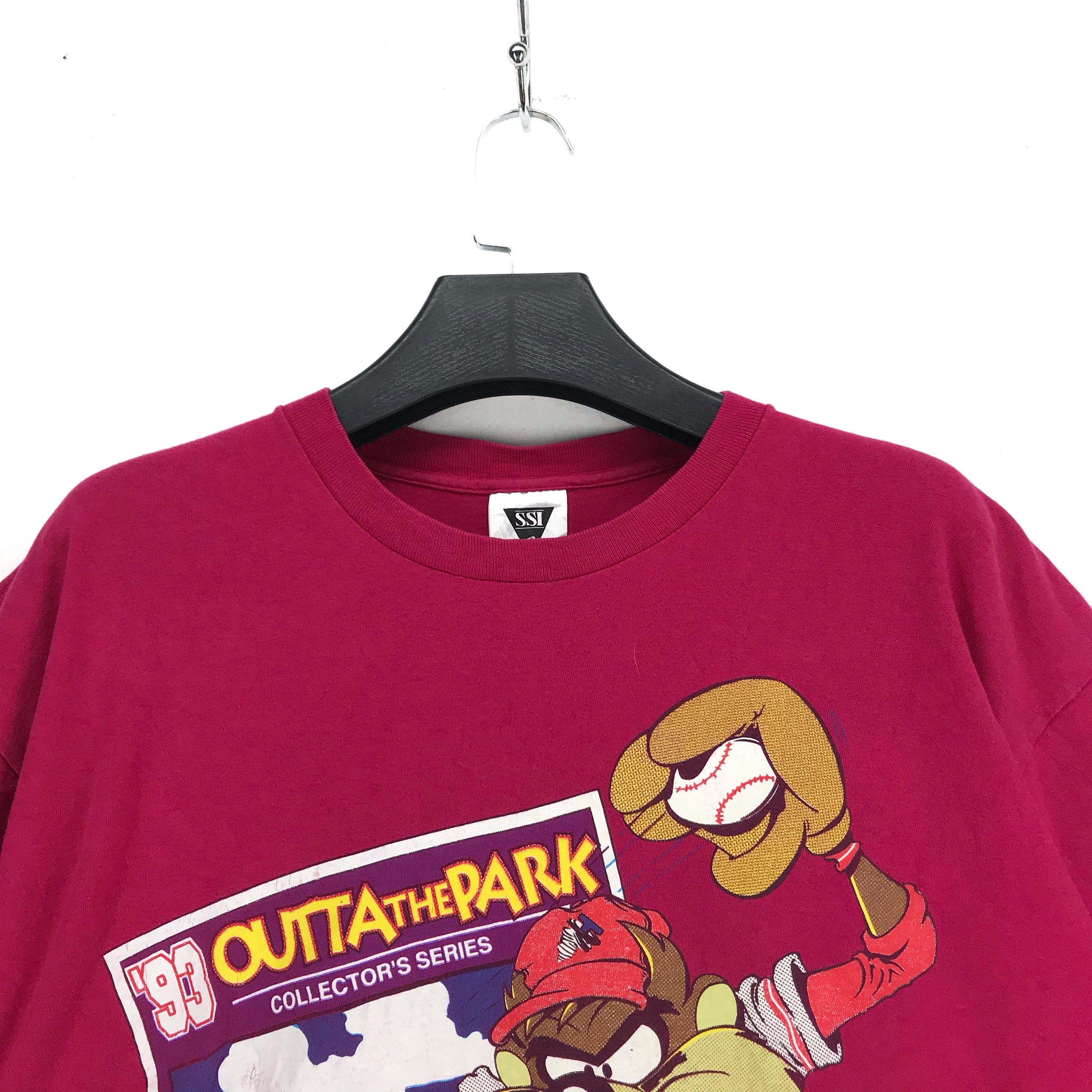 Other 93' Tazmania Mirror Print Tasmanian Devil Baseball #2683-29 Size US XL / EU 56 / 4 - 2 Thumbnail