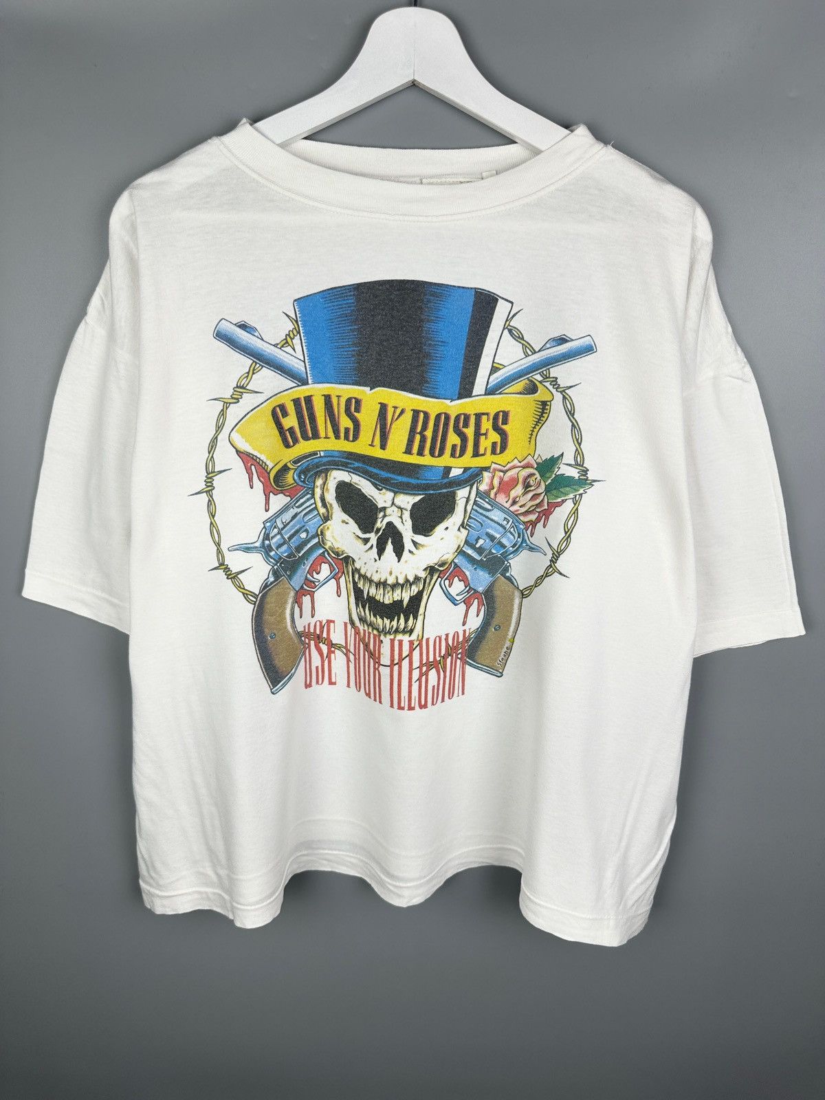 Band Tees 90s Vintage Guns & Roses Graphic Rock TShirt Single Stitch Size US L / EU 52-54 / 3 - 1 Thumbnail