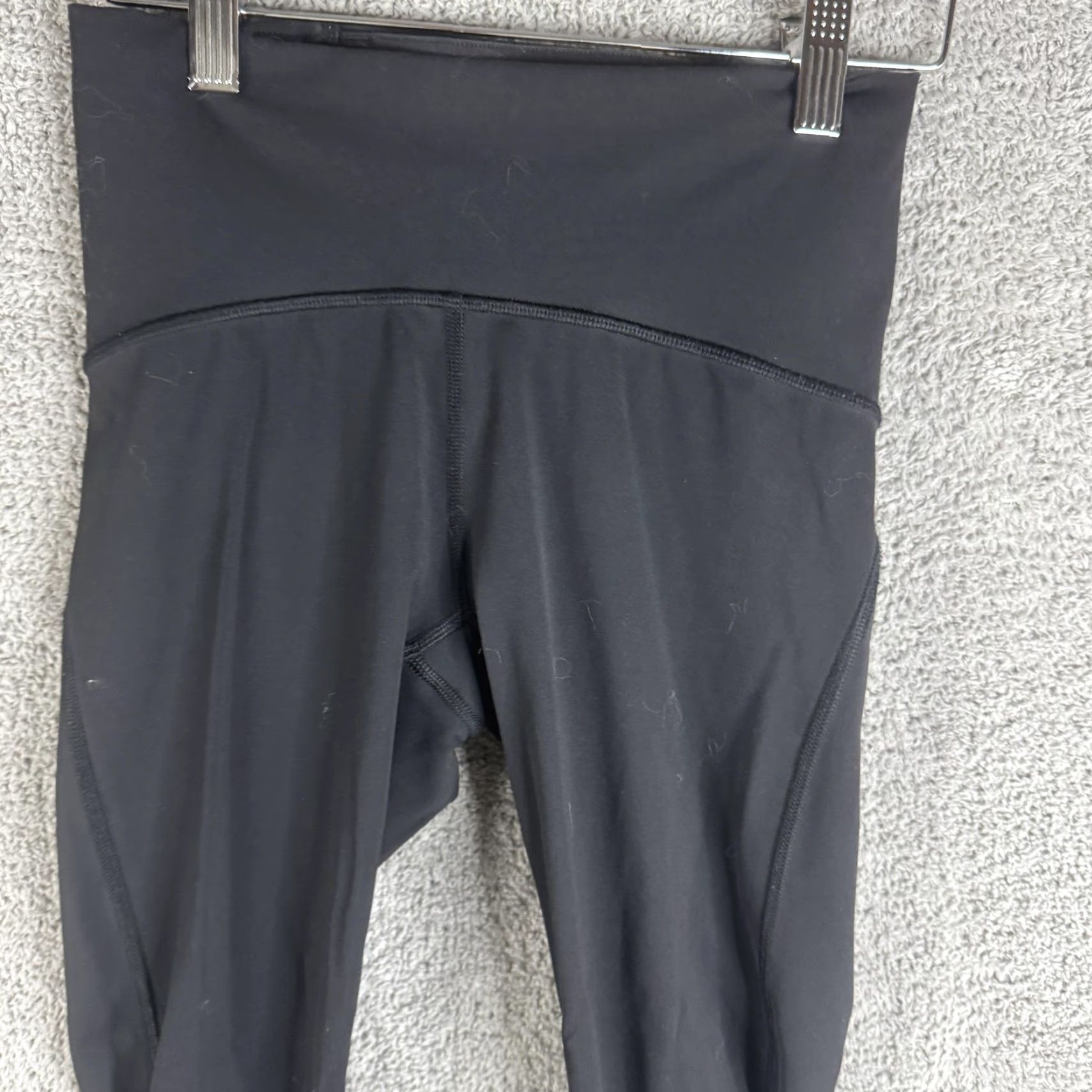 Lululemon Lululemon Leggings Womens S Black High Rise Ankle Yoga Compression Pants Size 28" / US 6 / IT 42 - 2 Thumbnail