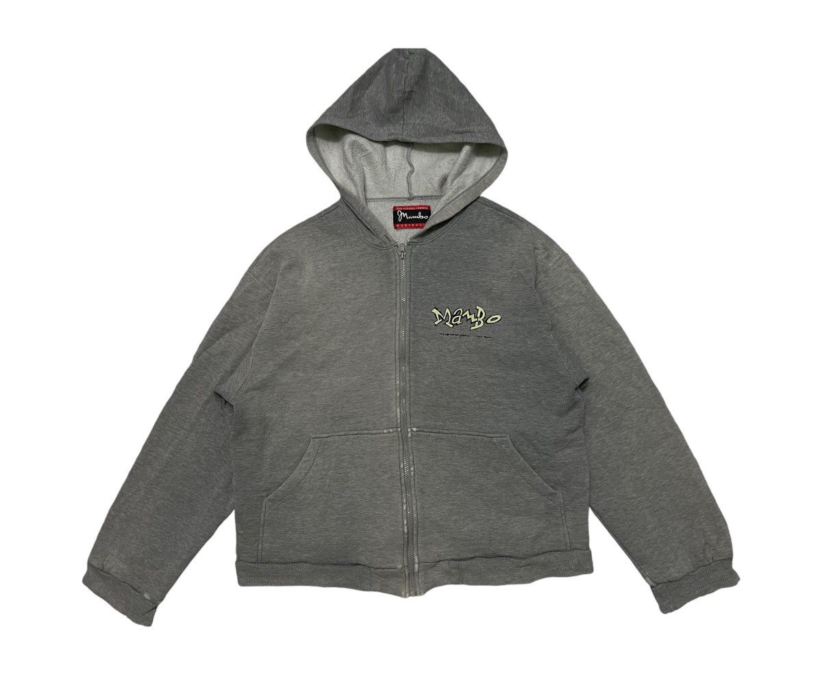 Mambo 1989 MAMBO “QUALITY YOU CAN TRUST” HOODIE ZIP UP DISTRESSED Size US M / EU 48-50 / 2 - 2 Thumbnail