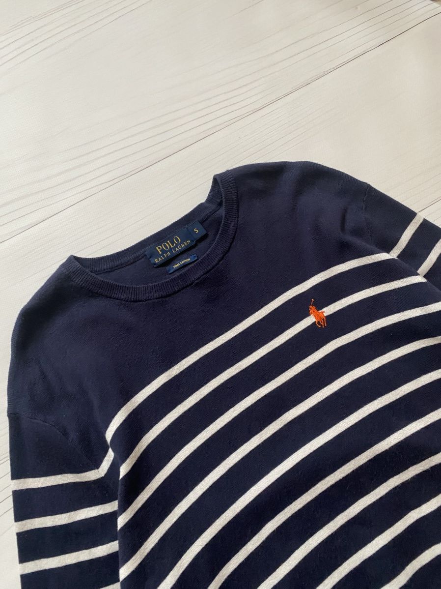 Polo Ralph Lauren Vintage Polo Ralph Lauren striped pina cotton y2k sweater Size US S / EU 44-46 / 1 - 8 Thumbnail