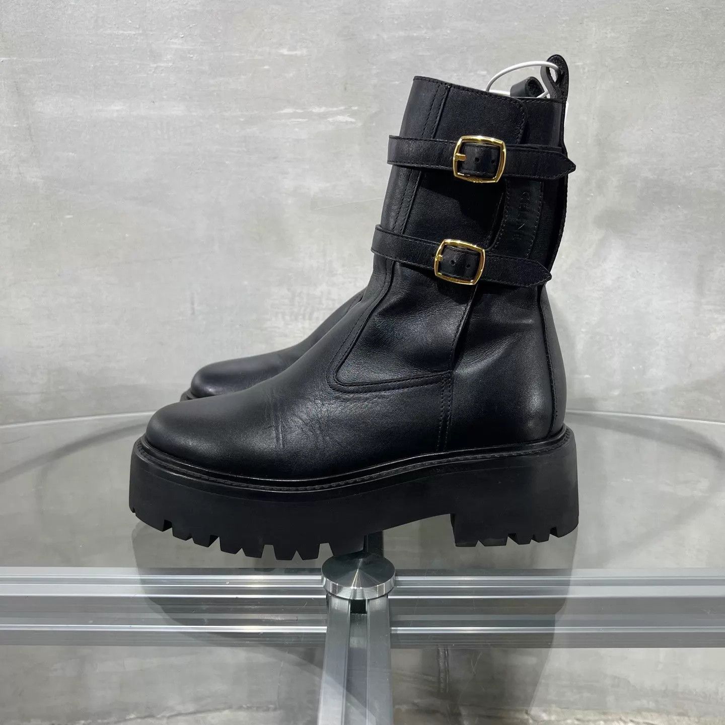 Celine Celine OTK boots black 36, new with box tried on Size US 5.5 / IT 35.5 - 3 Thumbnail
