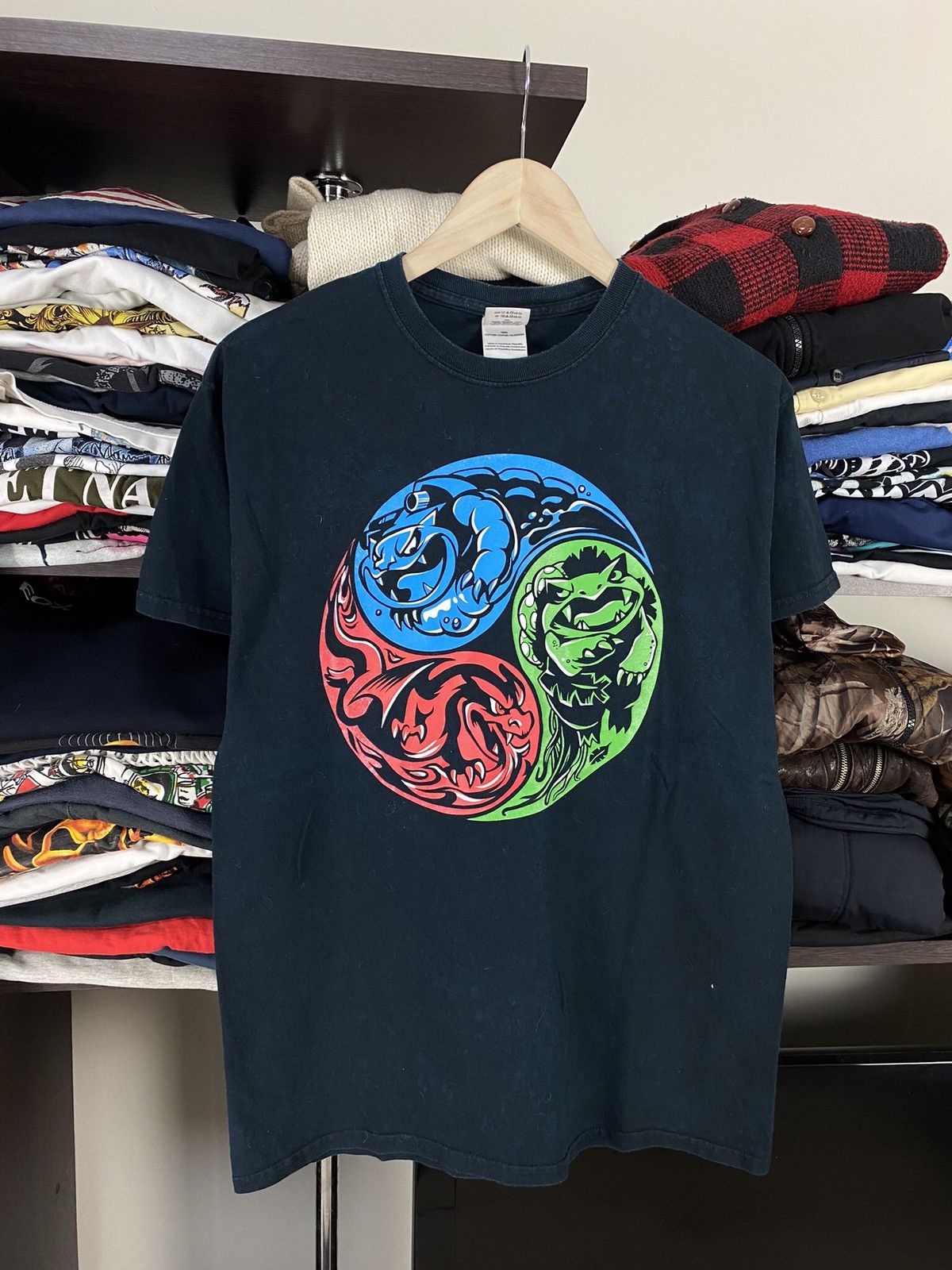 Nintendo × Pokemon × Vintage Pokemon “Venosaur Charizard Blastoise” Tee Size US M / EU 48-50 / 2 - 2 Thumbnail