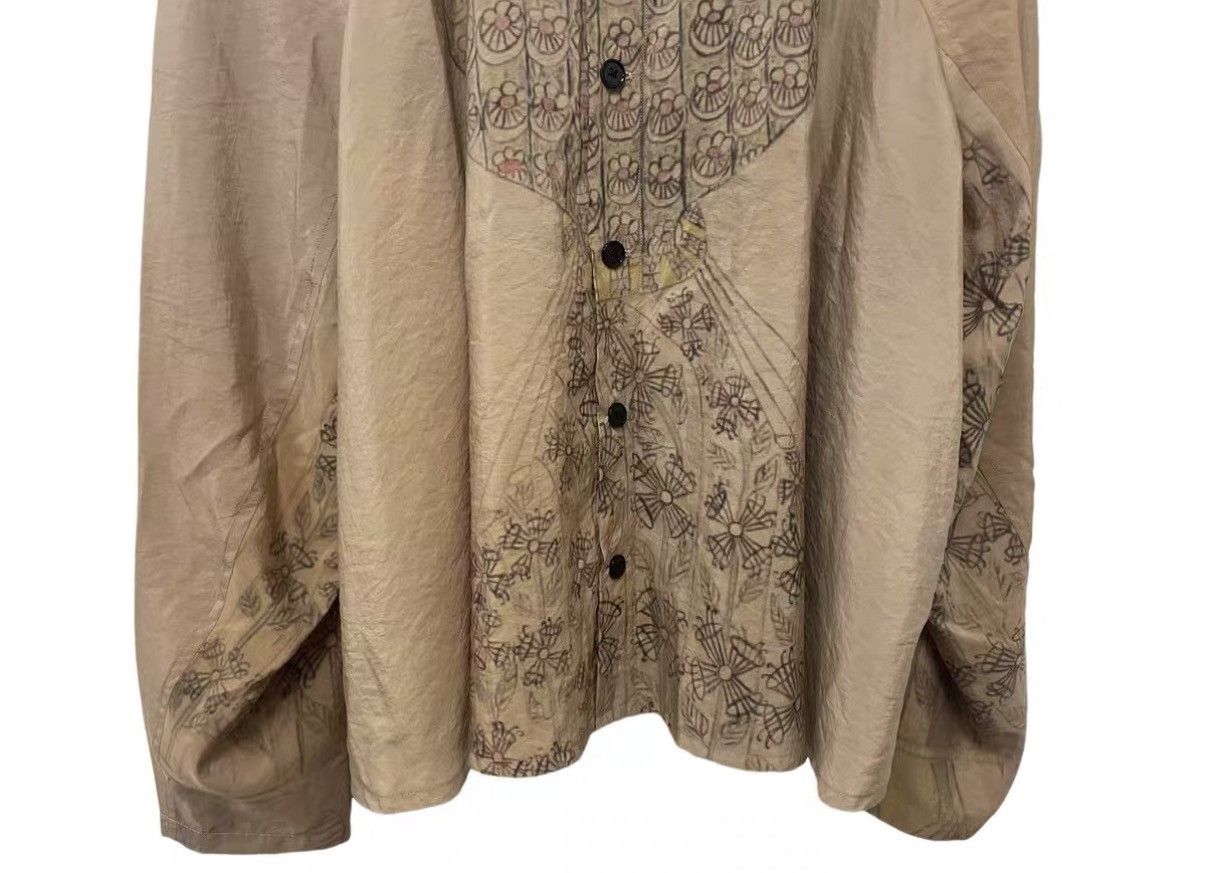 Lemaire Lemaire 21SS Martin Ramirez Artist Printed Silk Shirt J31 Size US S / EU 44-46 / 1 - 6 Thumbnail