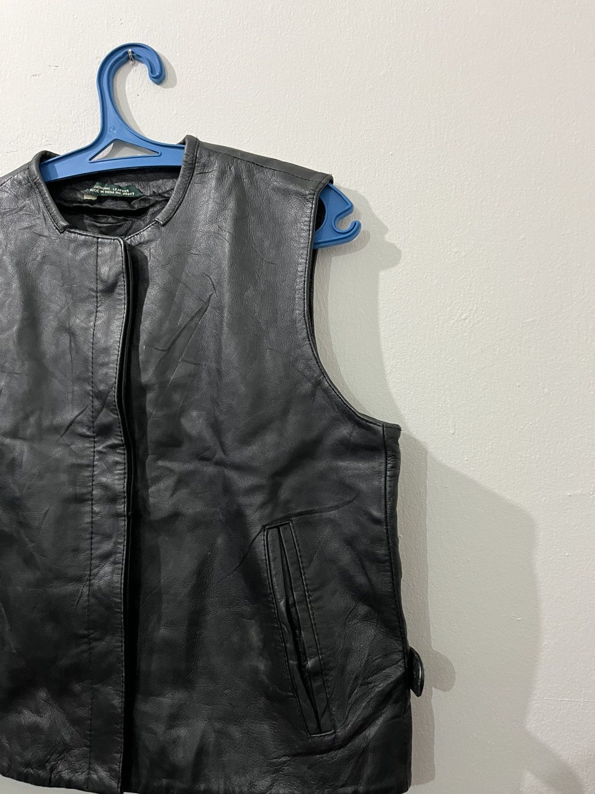 Harve Benard Harve’ Benard by Benard Holtzman Genuine Leather Vests Size M / US 6-8 / IT 42-44 - 3 Thumbnail