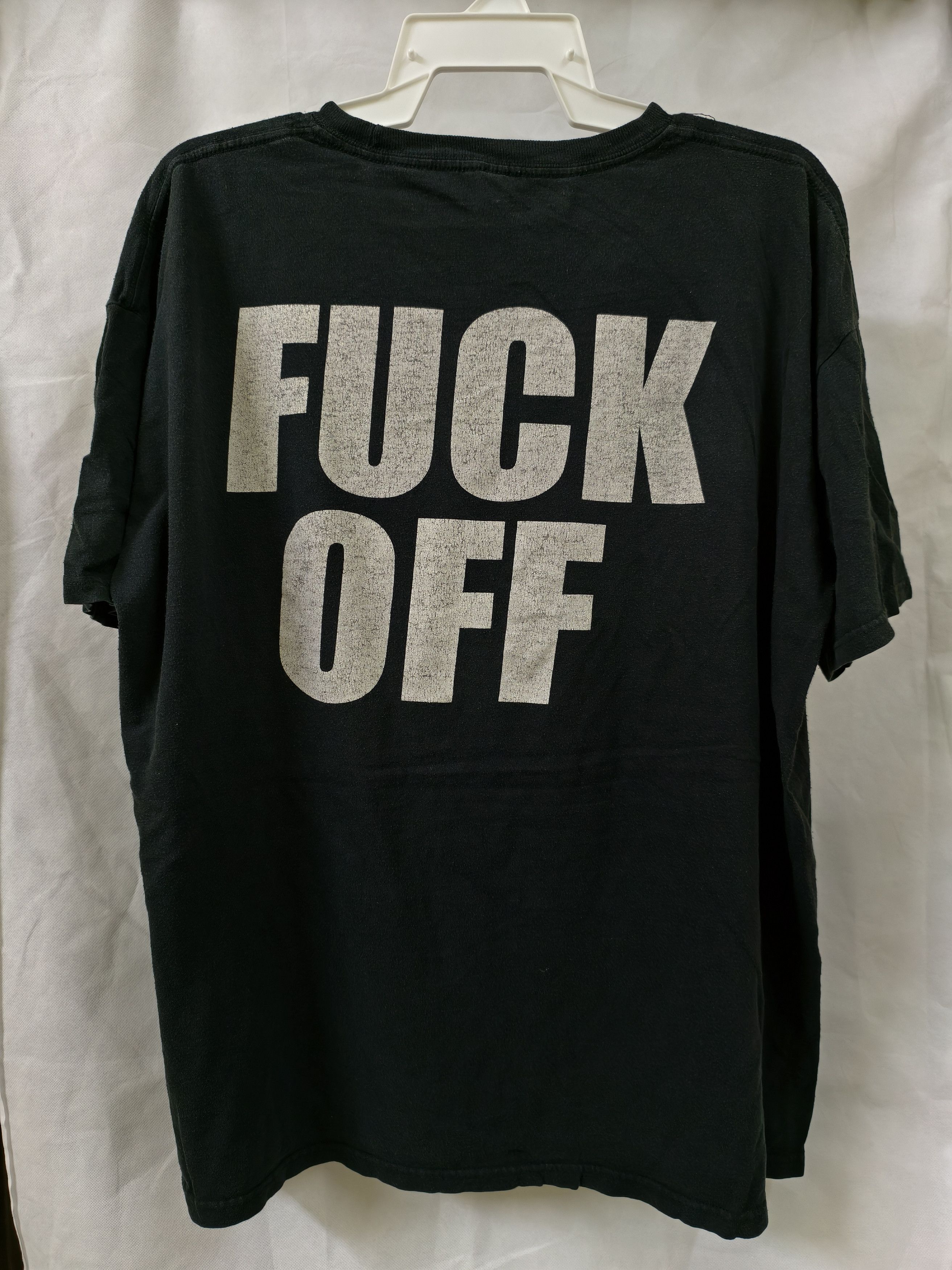 Band Tees Rob Zombies fuck off big print Size US XL / EU 56 / 4 - 2 Thumbnail