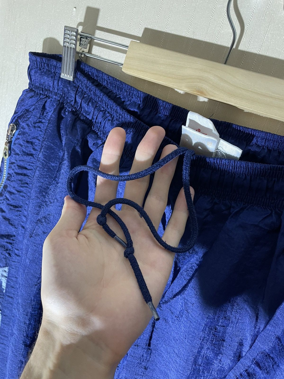 Nike × Vintage Nike vintage streetwear nylons sweatpants 90s Size US 36 / EU 52 - 10 Thumbnail
