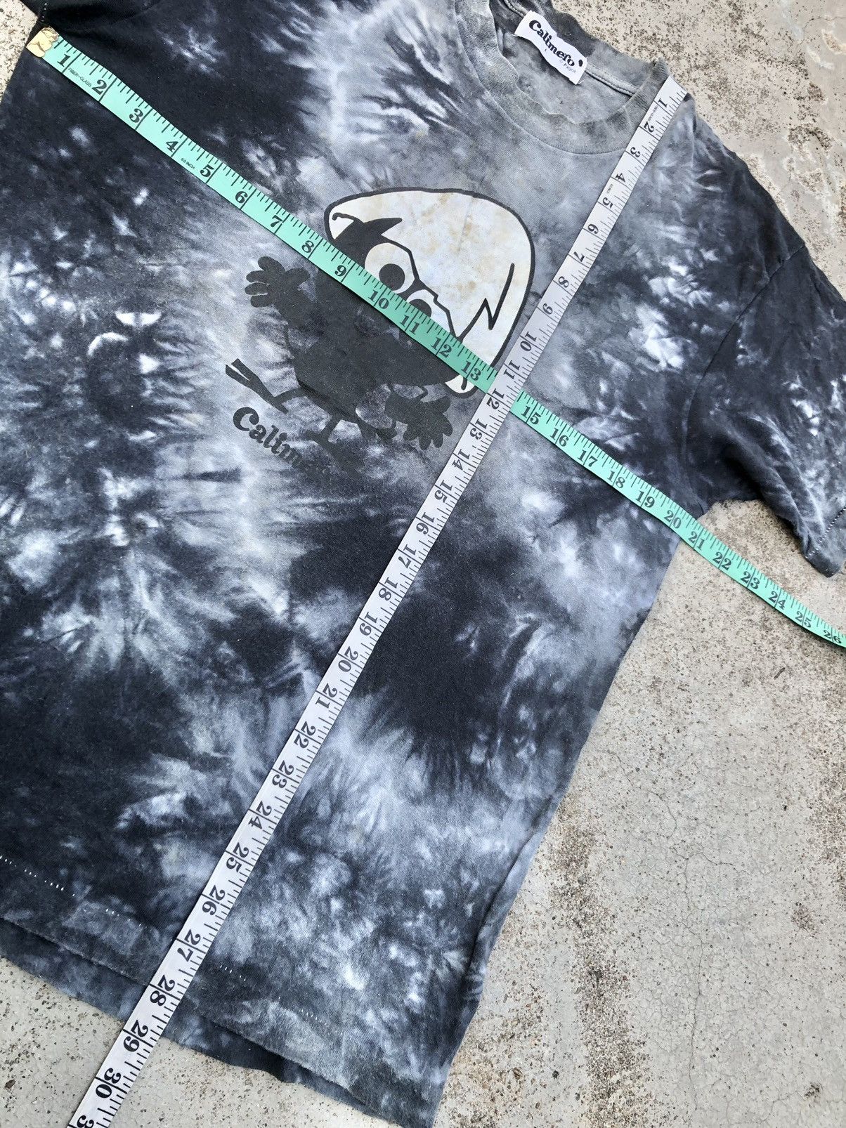Anime VINTAGE TIE DYE CALIMERO PAGOT TEE Size US L / EU 52-54 / 3 - 8 Thumbnail