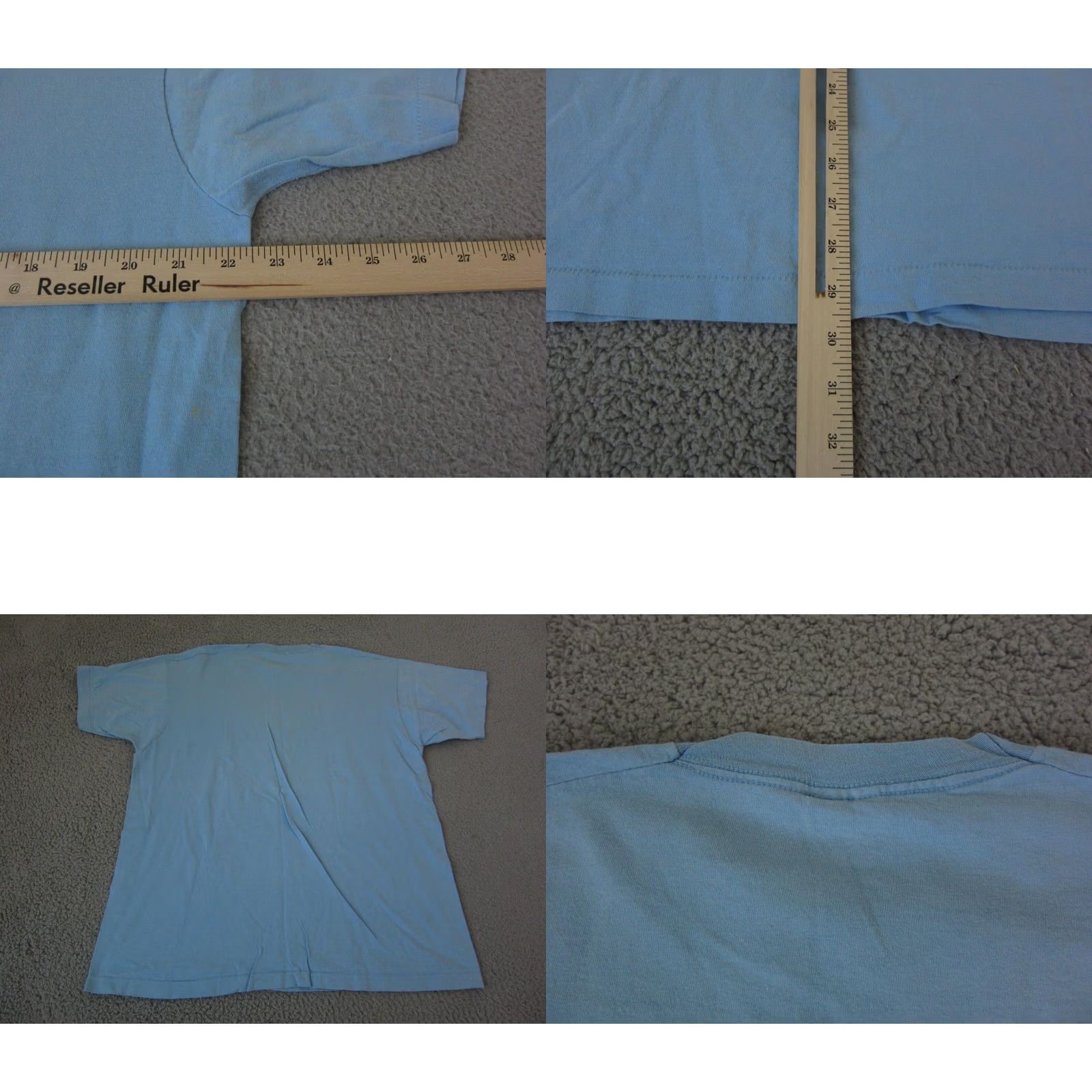 Fruit Of The Loom Vintage 80s Basketball Shirt Mens Extra Large Blue Fruit of the Loom Made USA Size US XL / EU 56 / 4 - 8 Thumbnail