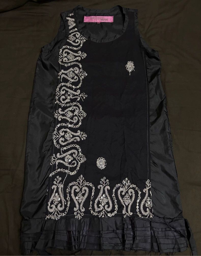 Junya Watanabe JUNYA WATANABE Embroidered Sleeveless Dress Size M / US 6-8 / IT 42-44 - 1 Thumbnail