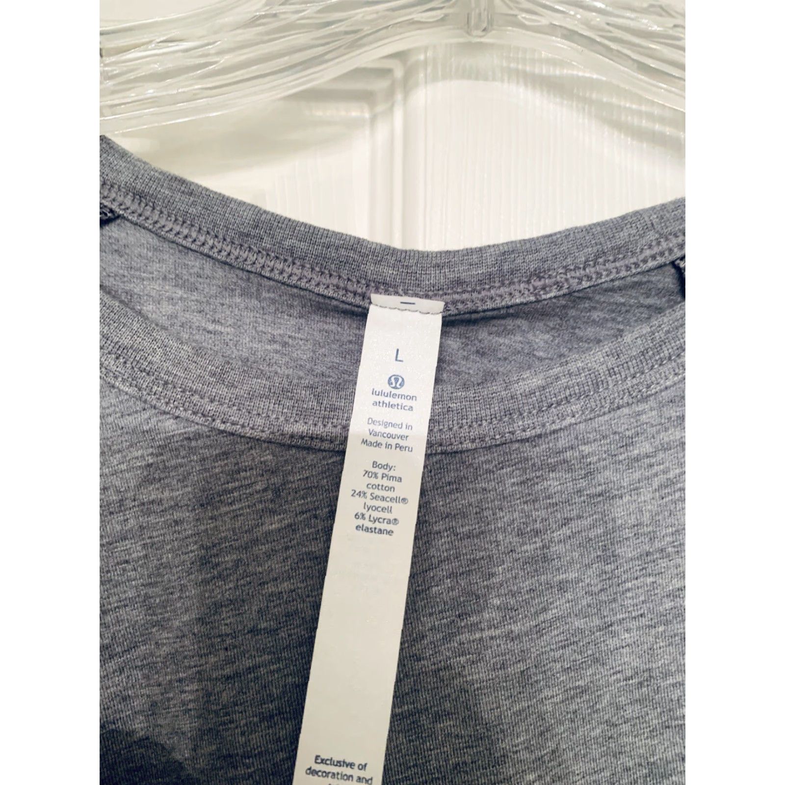 Lululemon Lululemon Shirt Mens Large Long Sleeve Performance Activewear Pullover Multicolor Logo Crew Neck Regular Size US L / EU 52-54 / 3 - 2 Thumbnail