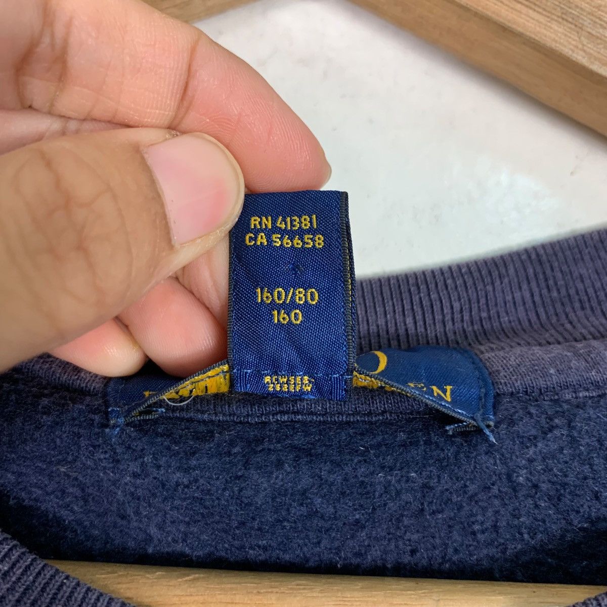 Polo Ralph Lauren Polo Ralph Lauren Small Pony Logo Youth Sweatshirt #0794-C36 Size US L / EU 52-54 / 3 - 12 Thumbnail