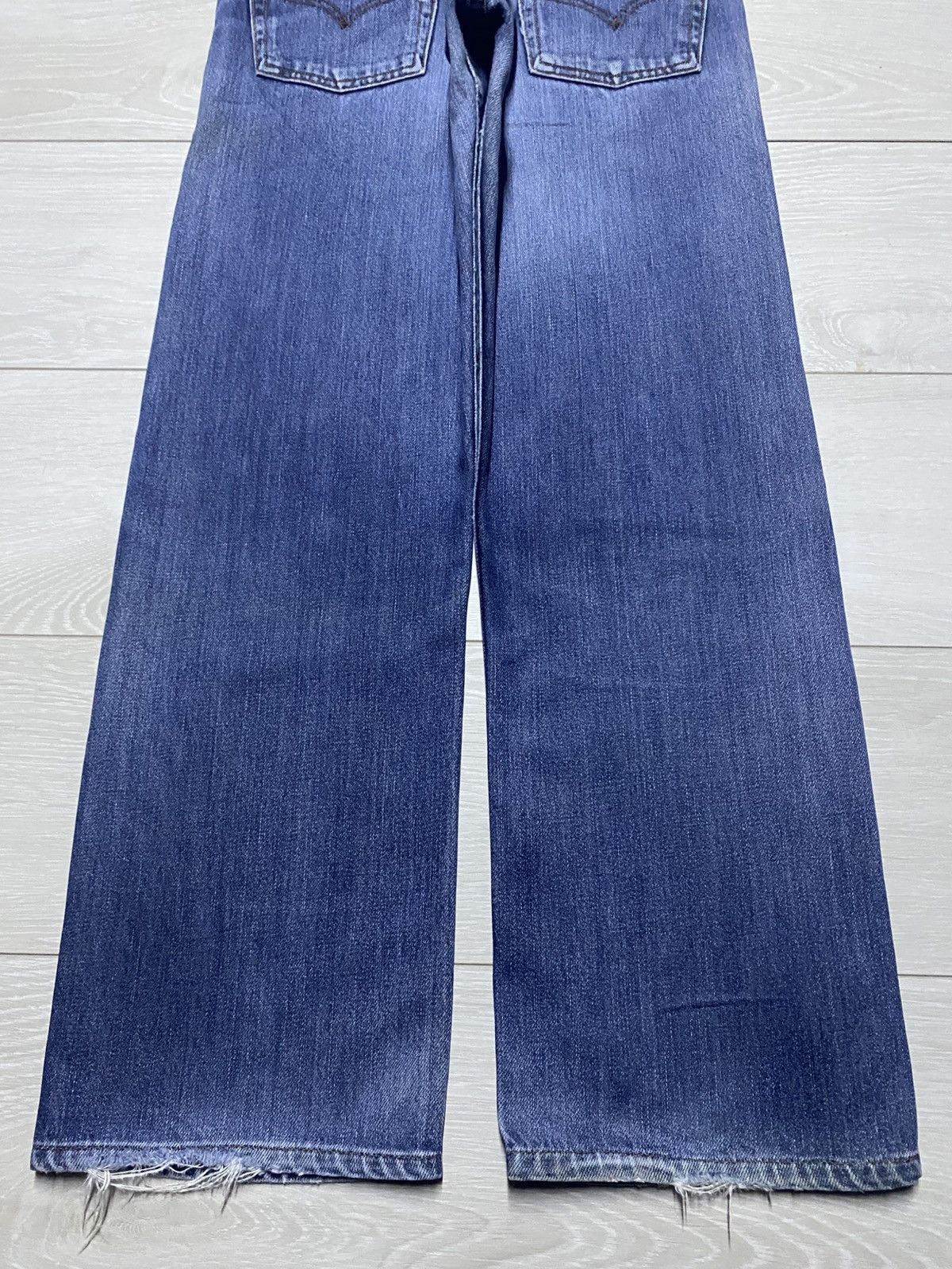 Levi's Vintage Levis 512 Blue Wash Baggy Jeans Size US 29 - 6 Thumbnail