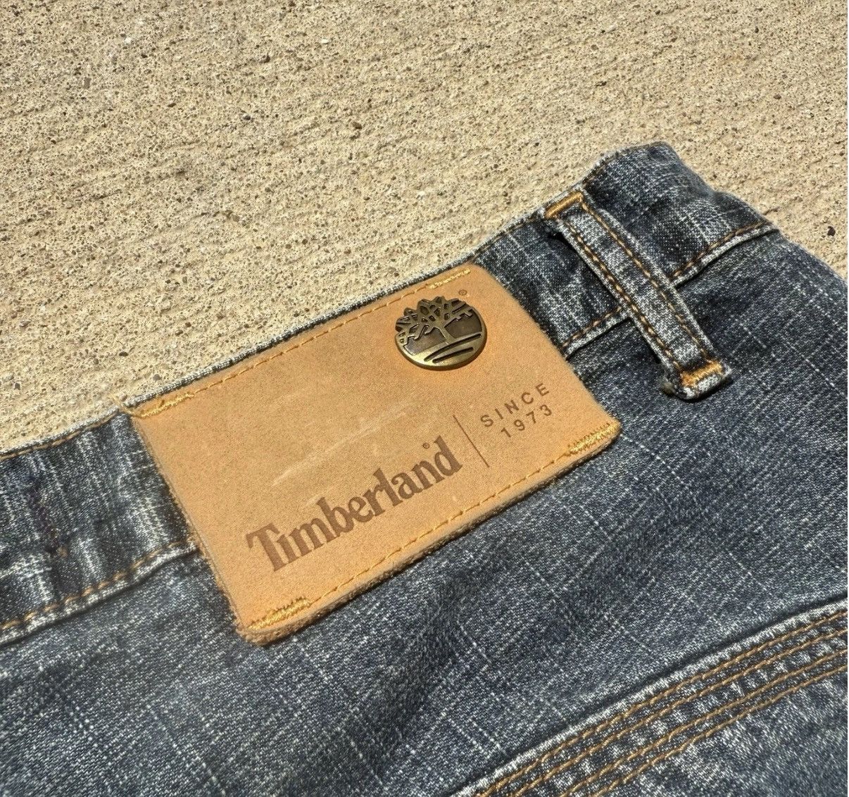 Timberland Vintage Timberland Jeans 34x32 Big Logo Embroidered Size US 34 / EU 50 - 5 Thumbnail