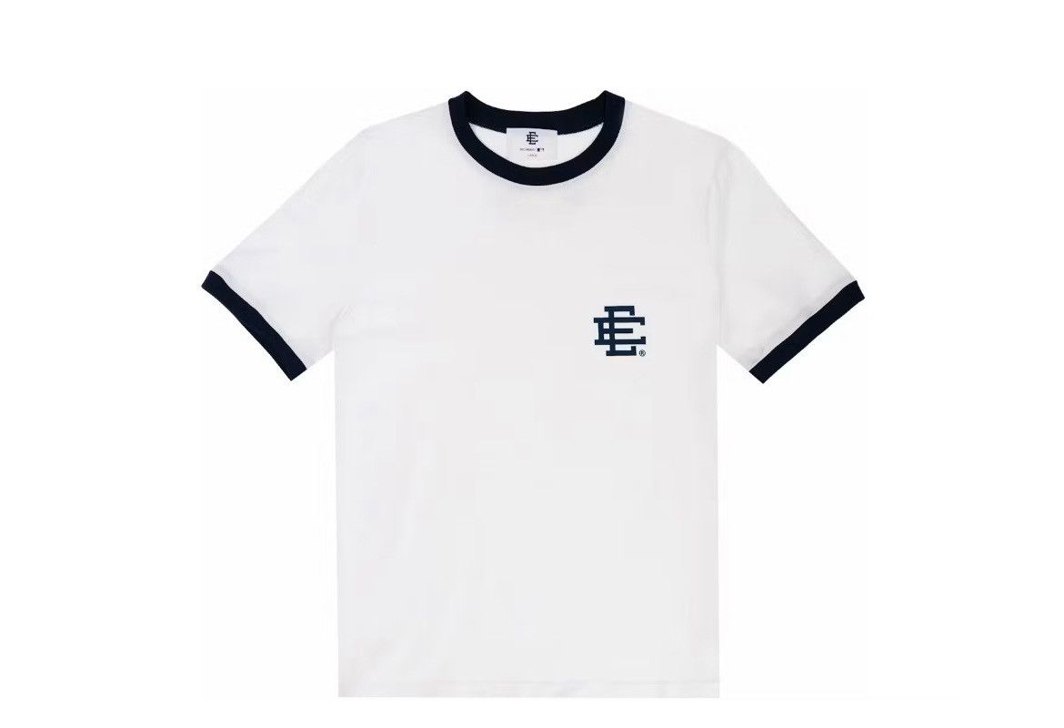 Eric Emanuel Eric Emanuel EE NY Yankees white ringer tee large Size US L / EU 52-54 / 3 - 2 Thumbnail