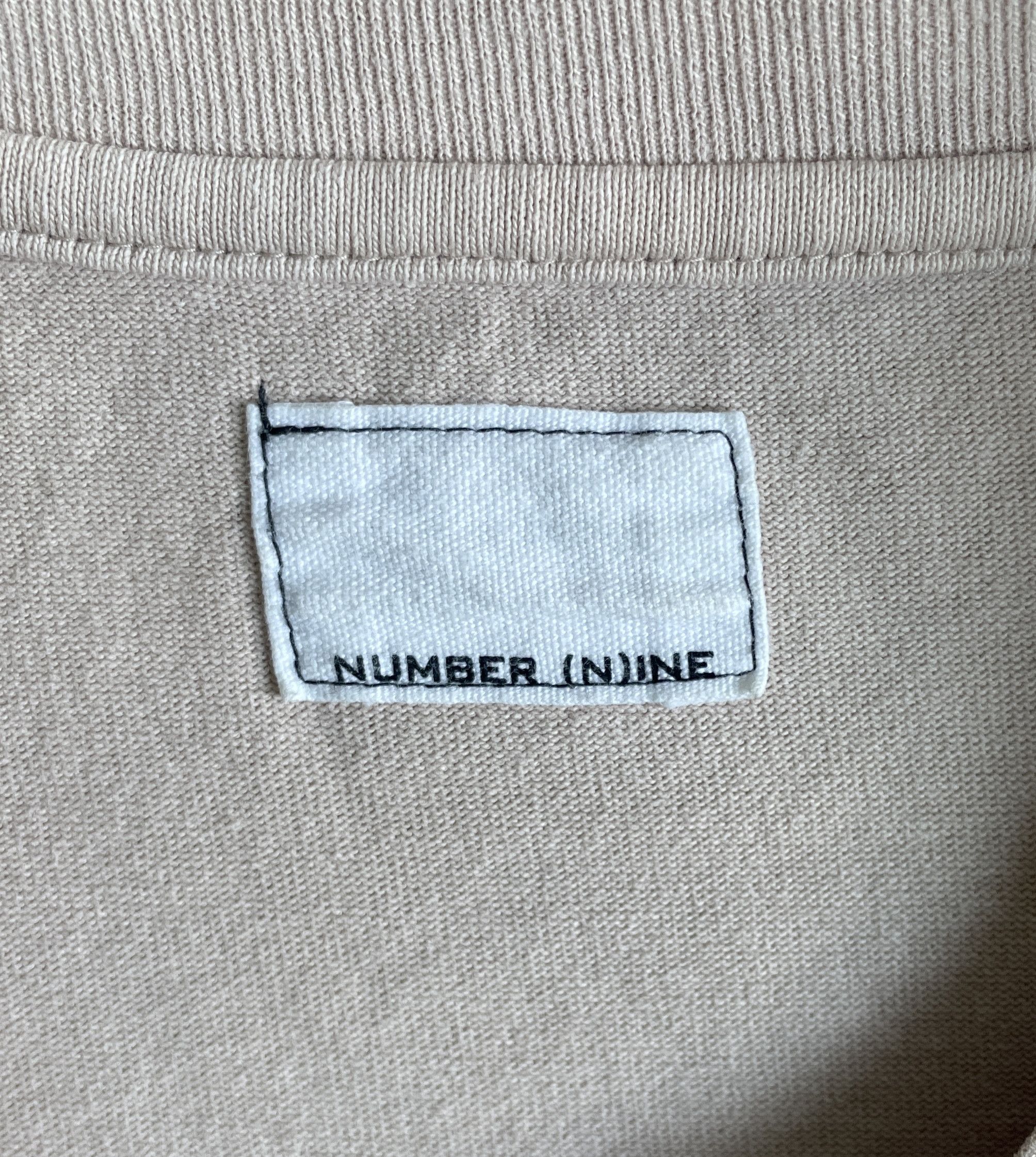Number (N)ine NUMBER (N)INE Logo T-Shirt Size US S / EU 44-46 / 1 - 4 Thumbnail