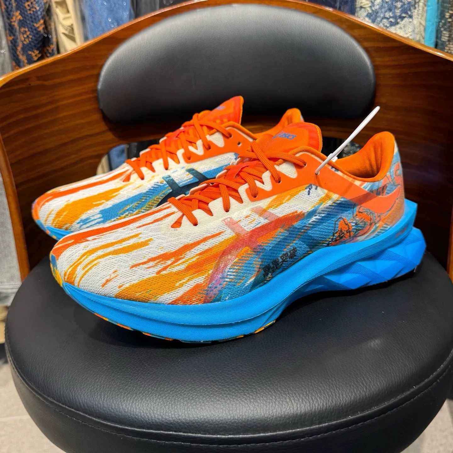 Asics Asics Orange Lowtop Sneakers 44.5 Men Size US 11 / EU 44 - 1 Thumbnail
