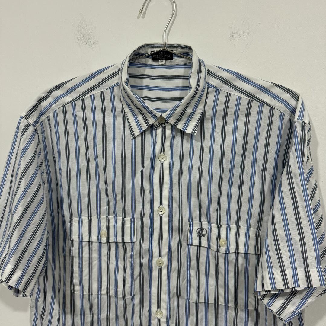 Valentino Vintage Valentino Sport Shirt Size US XL / EU 56 / 4 - 2 Thumbnail