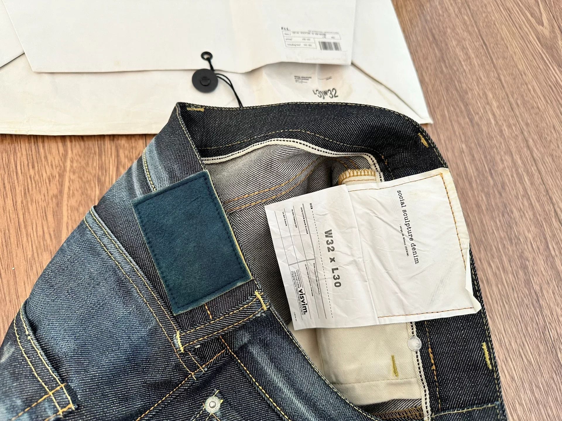 Visvim VISVIM Social Sculpture Non Washed Jeans Size US 32 / EU 48 - 4 Thumbnail