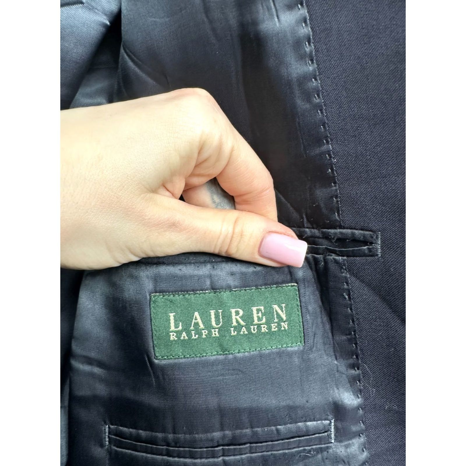 Polo Ralph Lauren VINTAGE Polo Ralph Lauren Blazer Men Wool Blue 46R 56R Jacket Two-Button Slim Fit Shirt Size US XXL / EU 58 / 5 - 4 Thumbnail