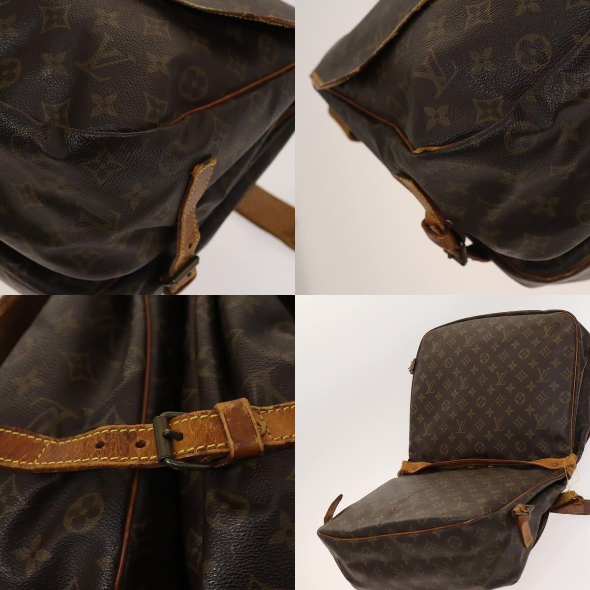 Louis Vuitton LOUIS VUITTON Monogram Saumur 35 Shoulder Bag M42254 Size ONE SIZE - 11 Thumbnail