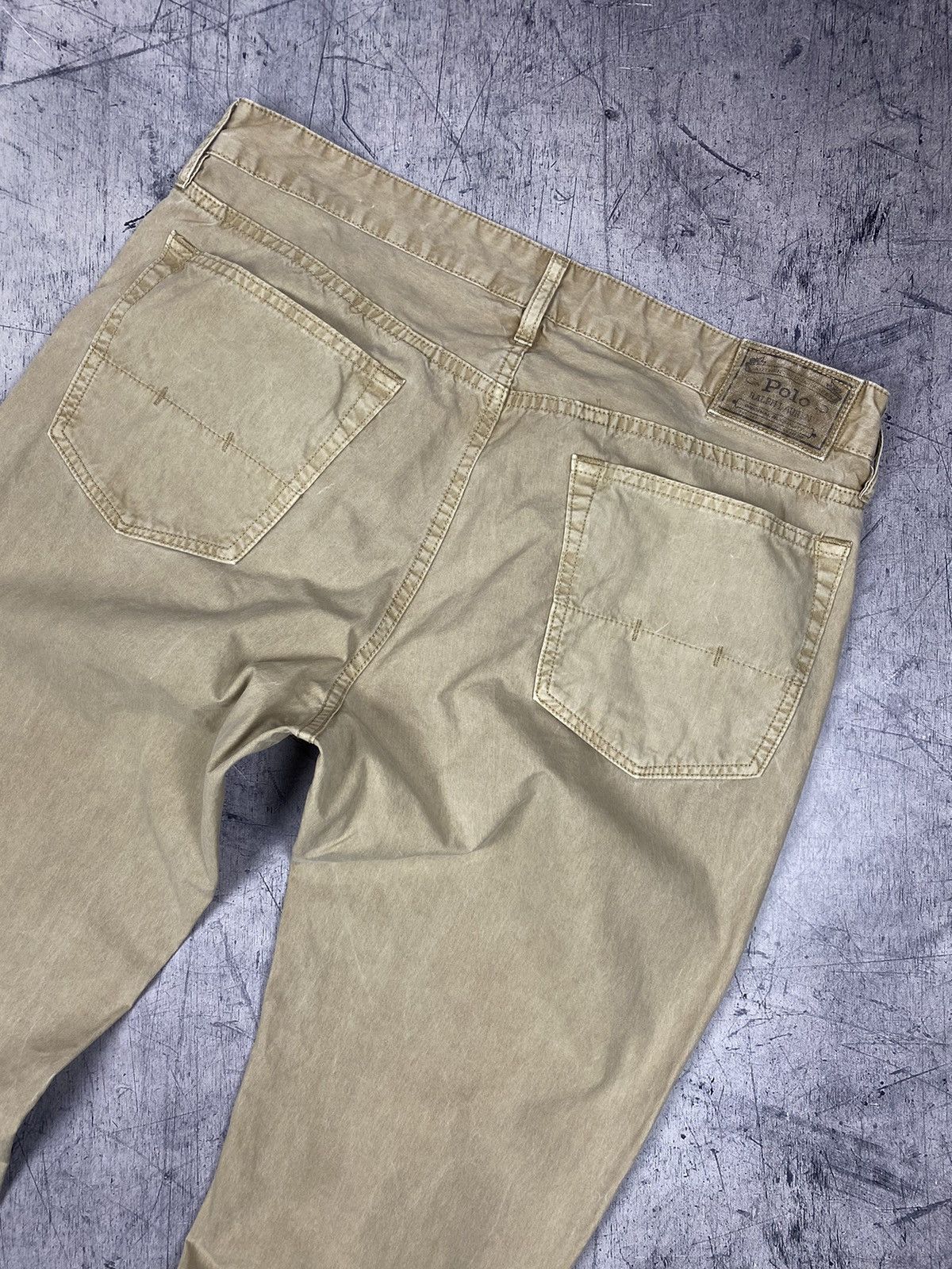Polo Ralph Lauren × Vintage Vintage Polo Ralph Lauren Designer Denim Casual Pants Size US 34 / EU 50 - 3 Thumbnail