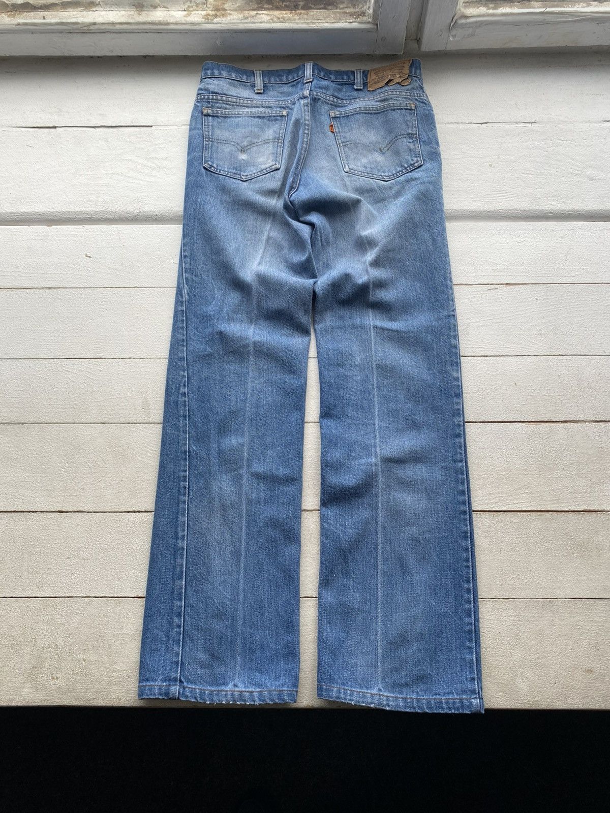 Levi's Vintage Clothing 90s vntg Levi’s Orang Tab Light Wash Denim Jeans Faded Blue Size US 32 / EU 48 - 12 Thumbnail