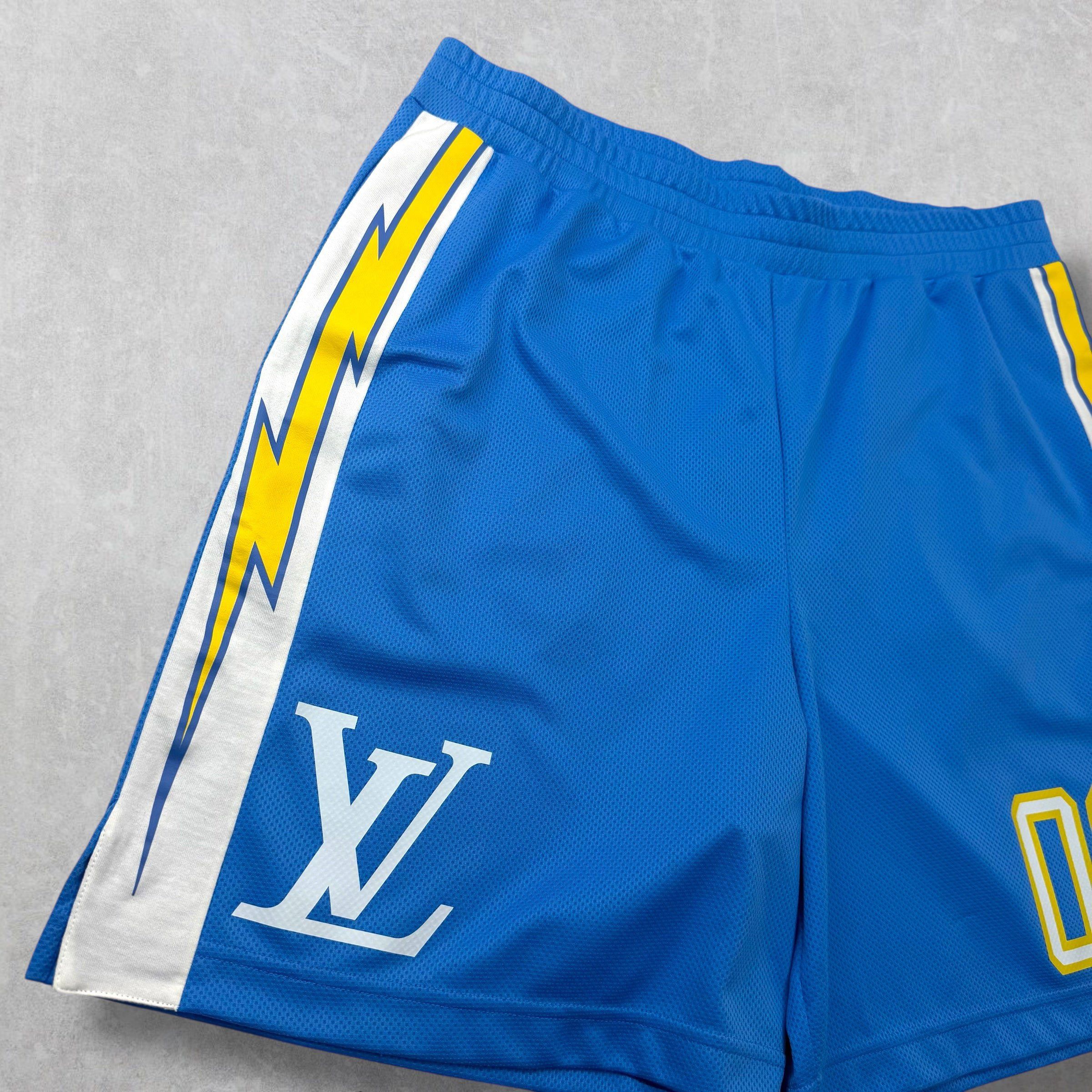 Louis Vuitton Louis Vuitton Sporty Jersey Shorts with Patch XXL Size US 40 / EU 56 - 4 Thumbnail