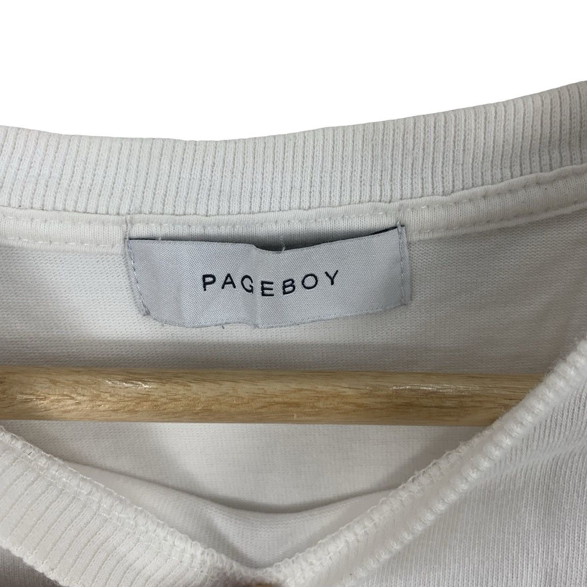 Other PAGEBOY 934680 Design Logo Tee Shirt Top High Casual Size US L / EU 52-54 / 3 - 9 Thumbnail