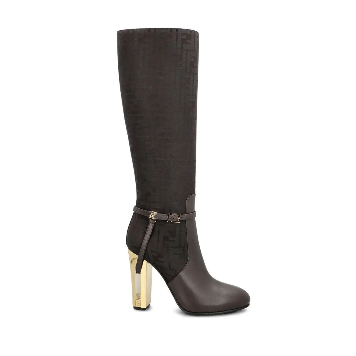 Fendi o1loc1c0824 Delfina in Black Size US 7 / IT 37 - 2 Thumbnail