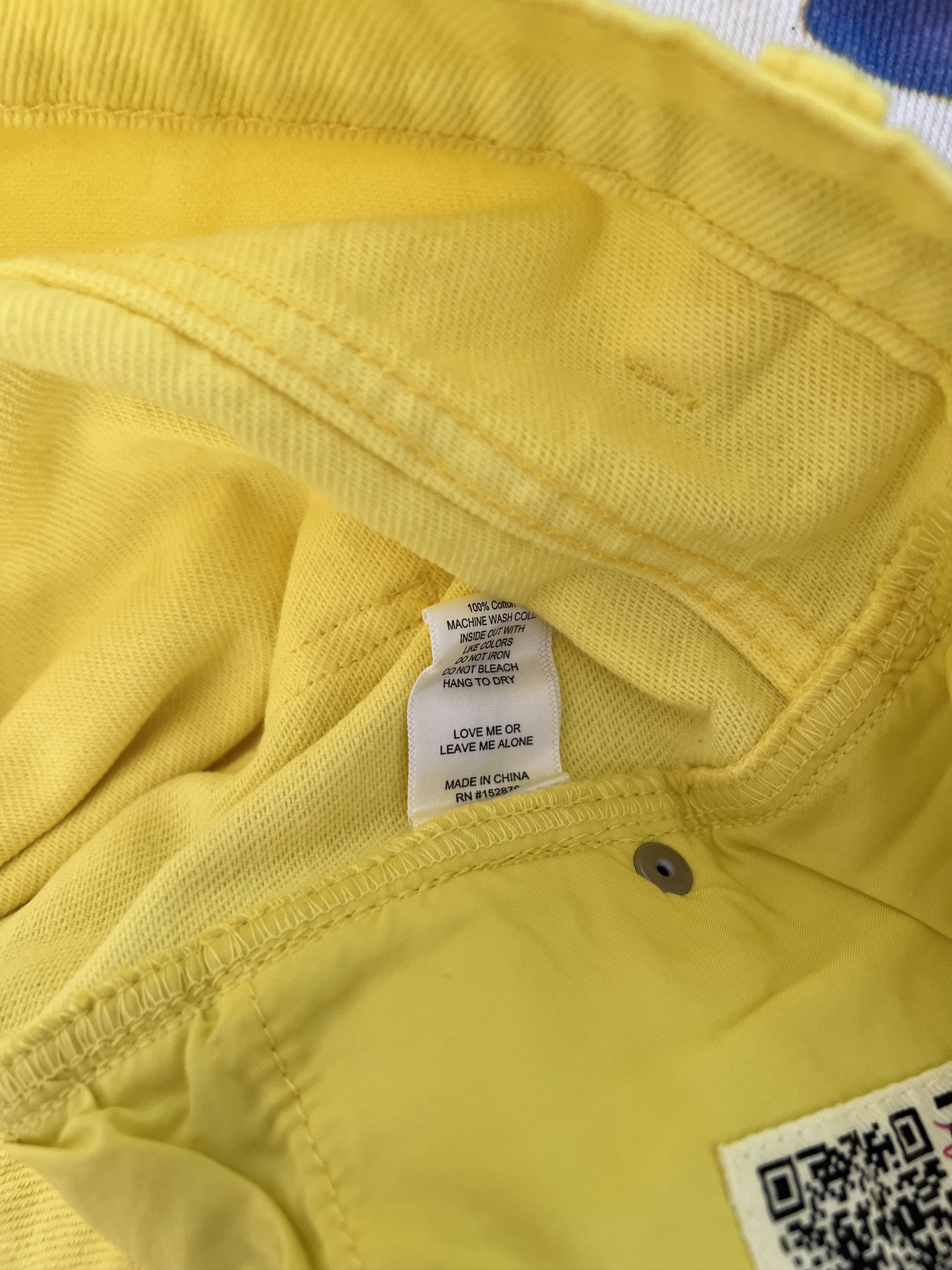 Pleasures Pleasures Austin Lee Human Eye Baggy Jeans in Yellow Size US 34 / EU 50 - 10 Thumbnail